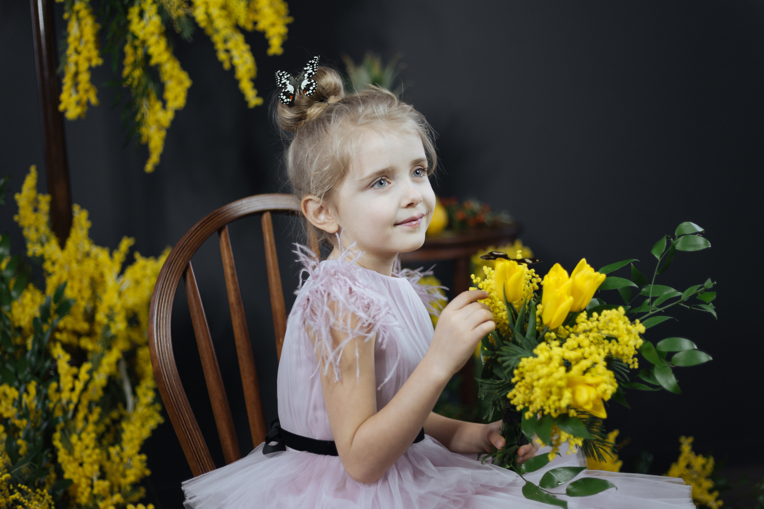 Мимоза. Фотограф новорожденных Химки, Красногорск, Мытищи и Москва Елена Третьяк