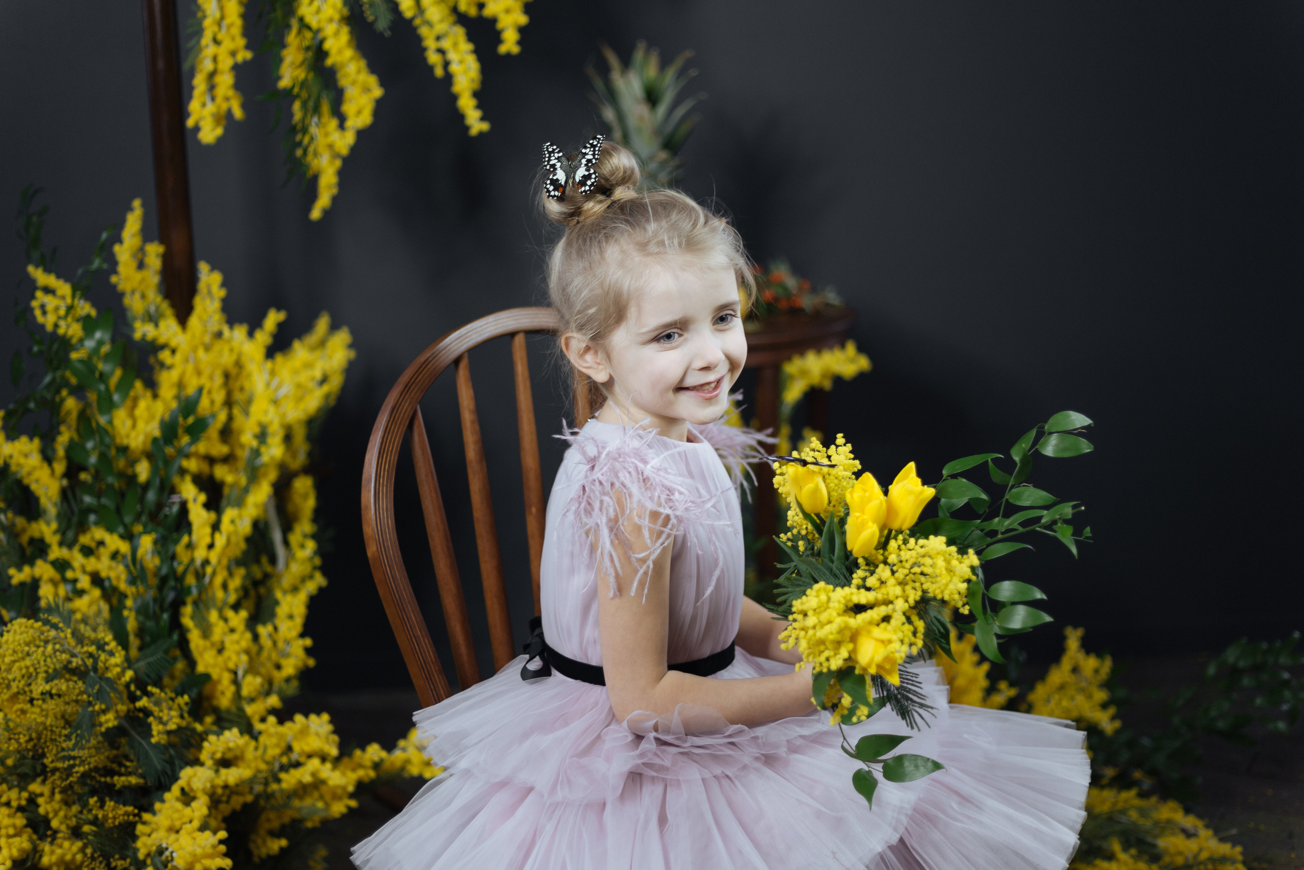 Мимоза. Фотограф новорожденных Химки, Красногорск, Мытищи и Москва Елена Третьяк