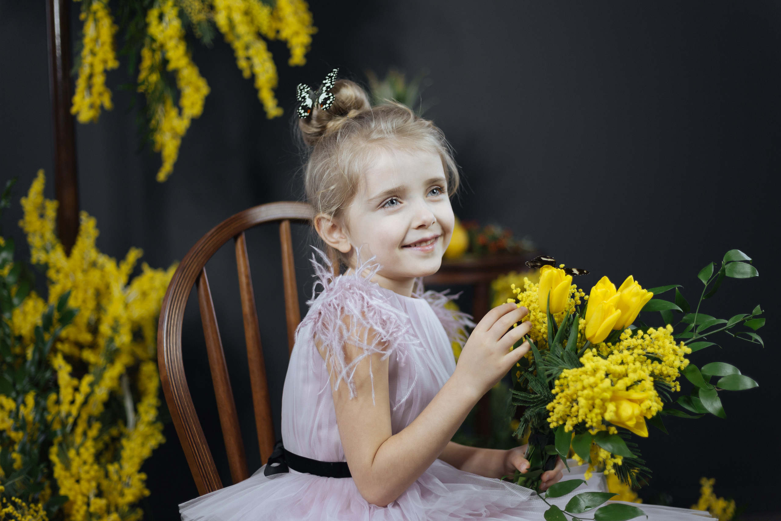 Мимоза. Фотограф новорожденных Химки, Красногорск, Мытищи и Москва Елена Третьяк