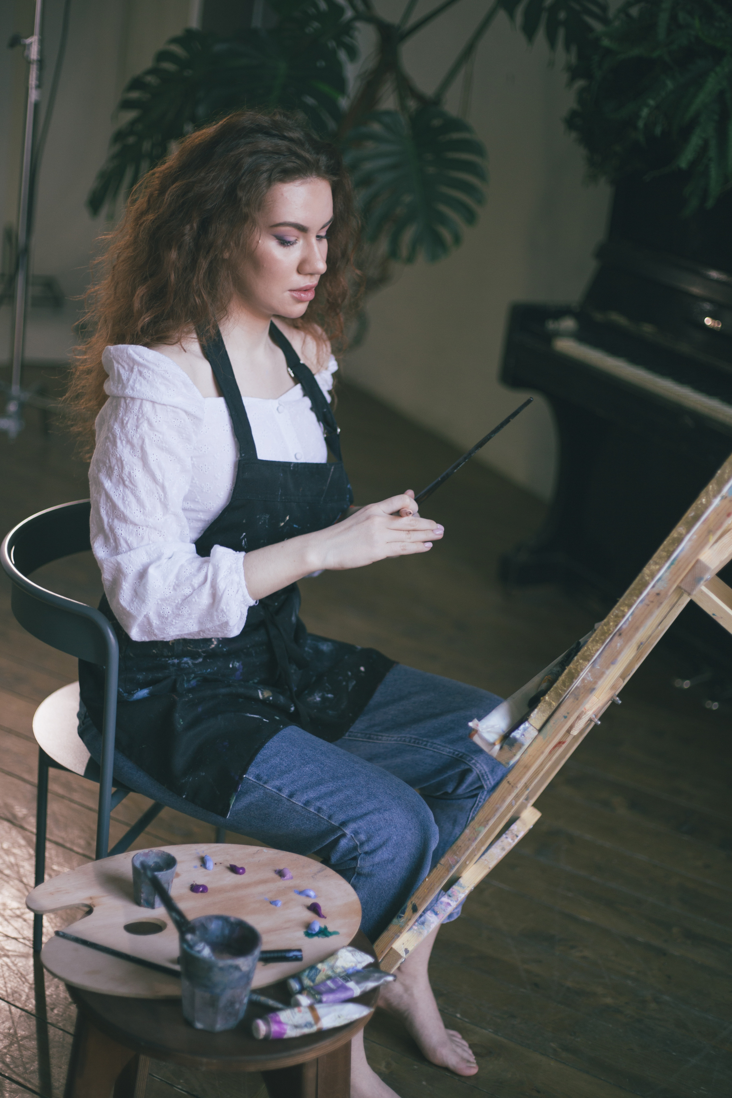 Алина в студии. Фотограф новорожденных Химки, Красногорск, Мытищи и Москва Елена Третьяк