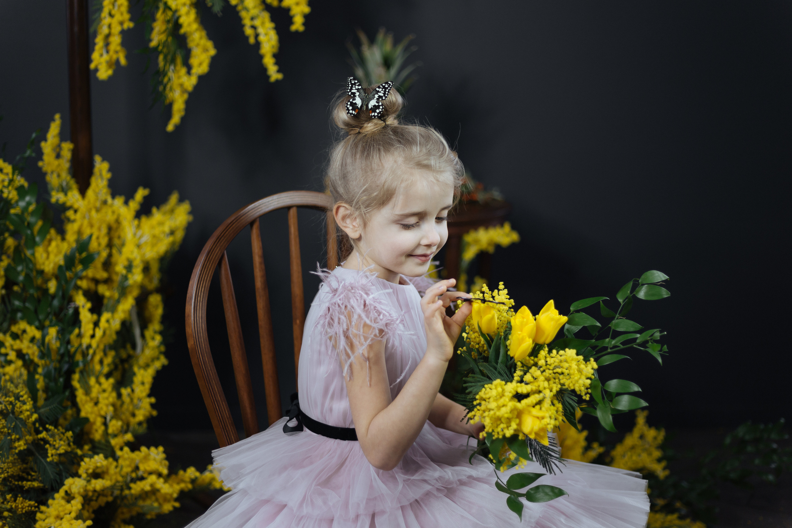 Мимоза. Фотограф новорожденных Химки, Красногорск, Мытищи и Москва Елена Третьяк