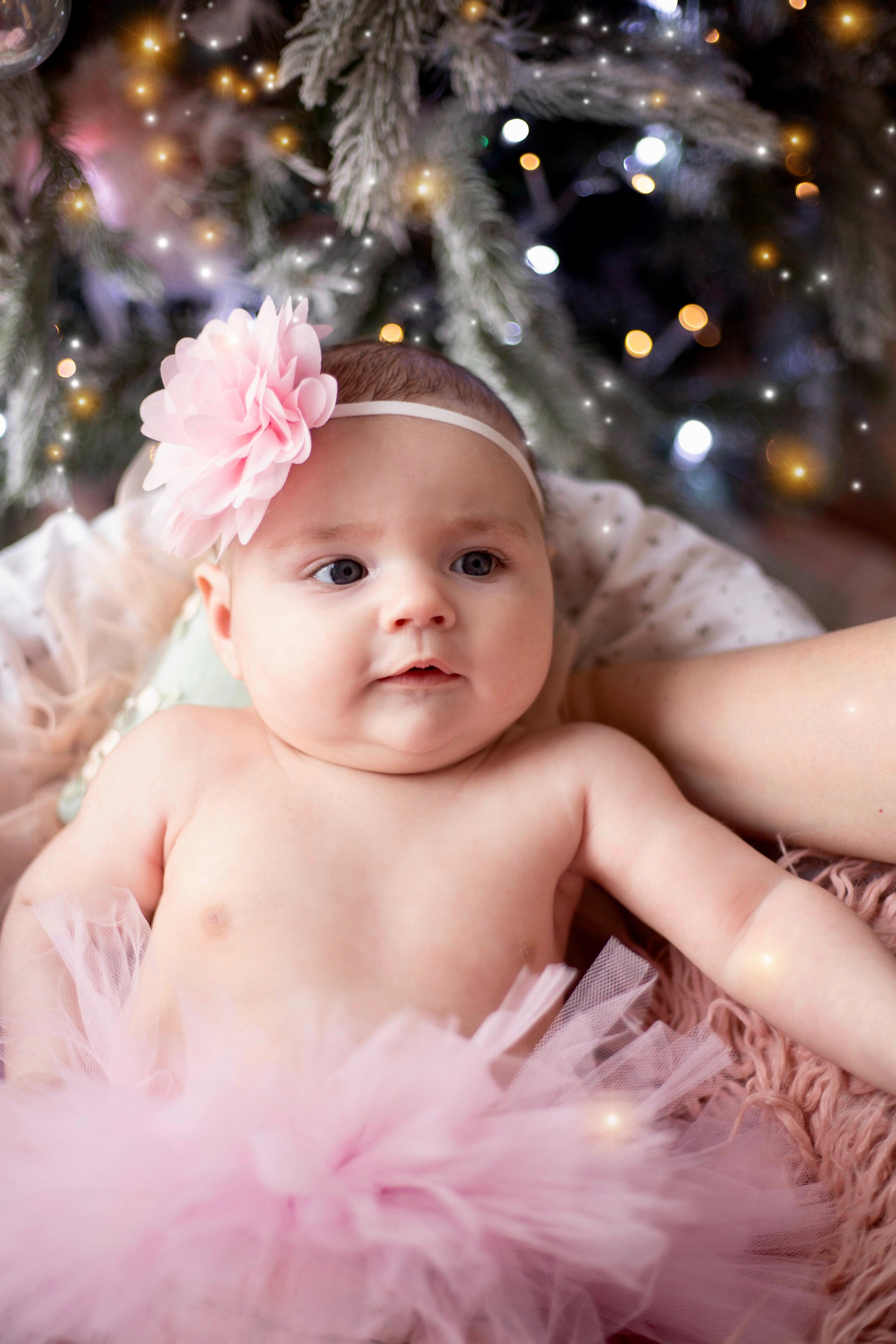 Новогодняя фотосессия Софии. Фотограф новорожденных Химки, Красногорск, Мытищи и Москва Елена Третьяк