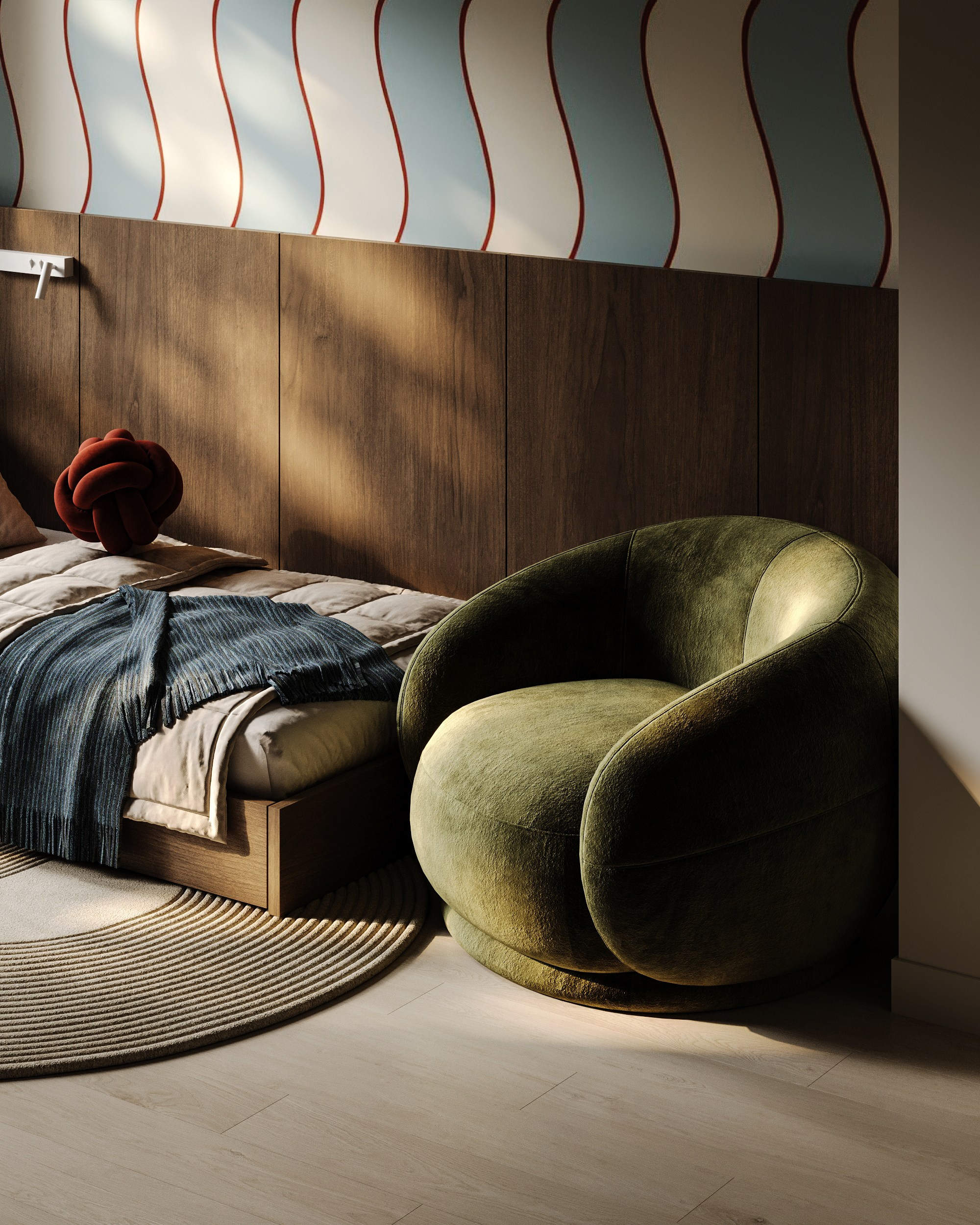 Детская ЖК «Аристократ». 3D визуализация интерьера Надежда Соколова