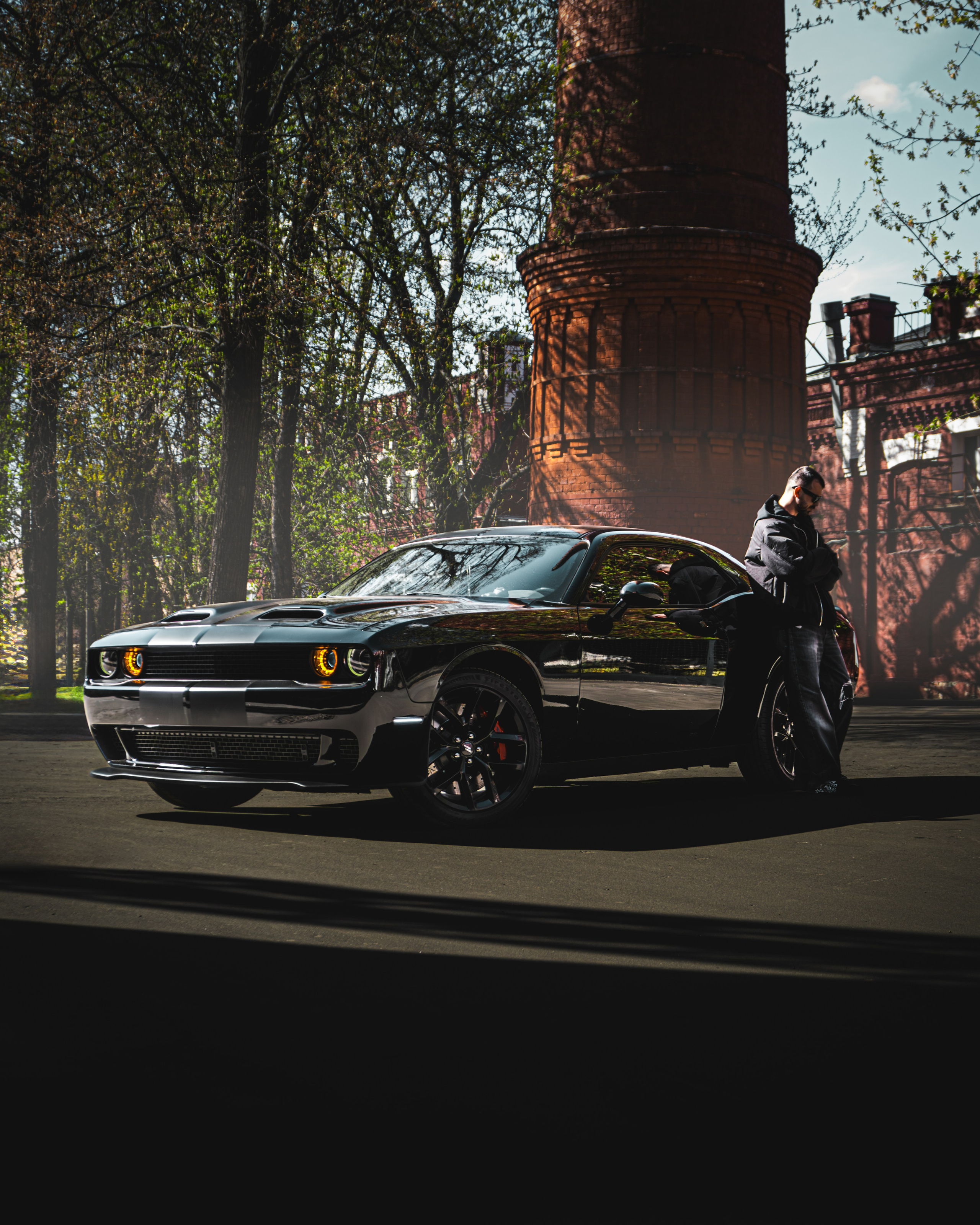 CHALLANGER & CORVETTE. Автомобильный фотограф в Москве
