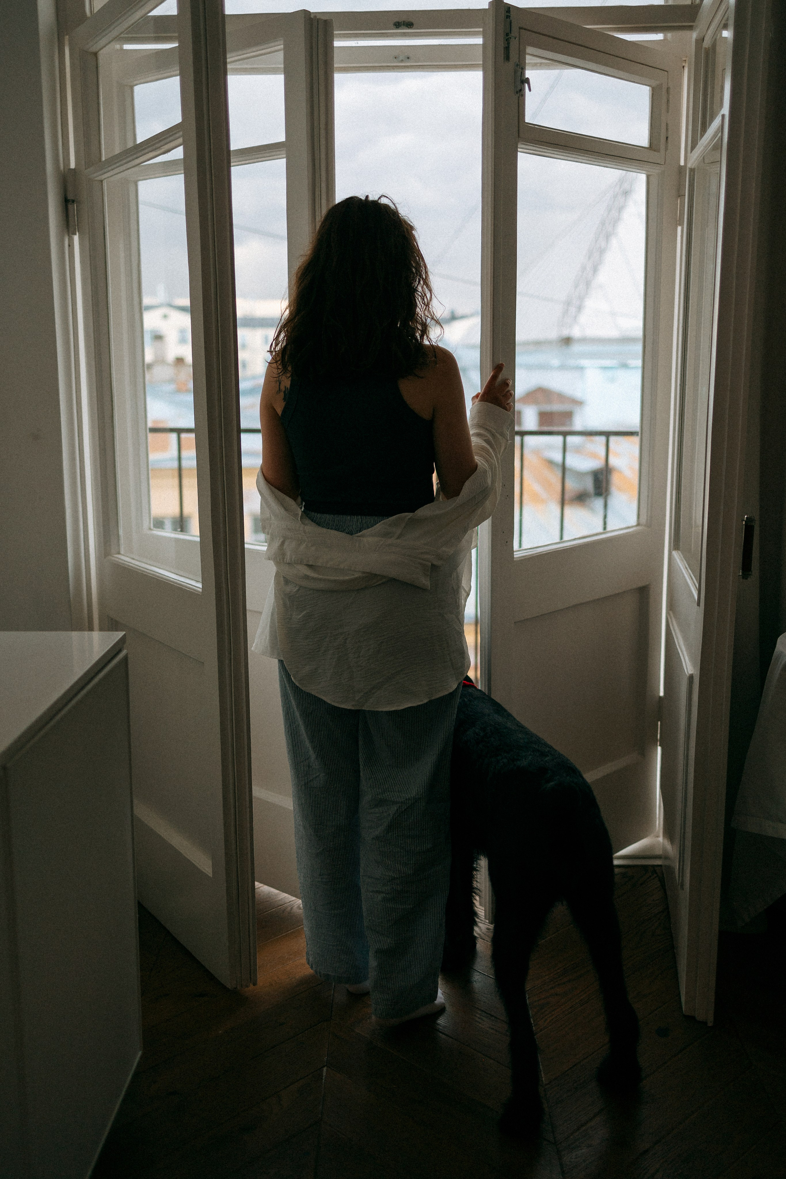 Умбра и Даша. Фотограф анималист Анастасия Пикей