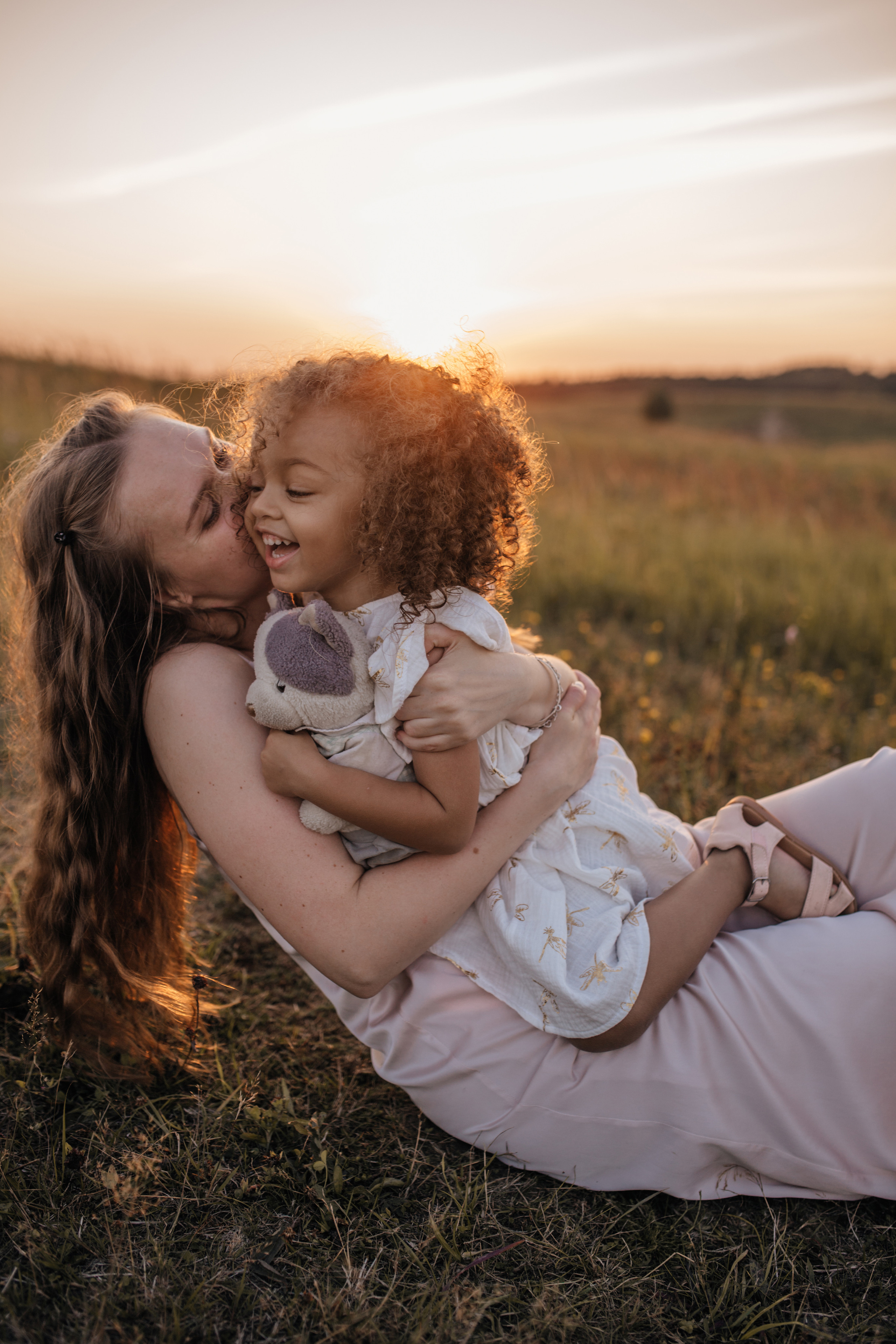 Оля и малышка Кира. Екатерина Глинер Семейный фотограф СПБ