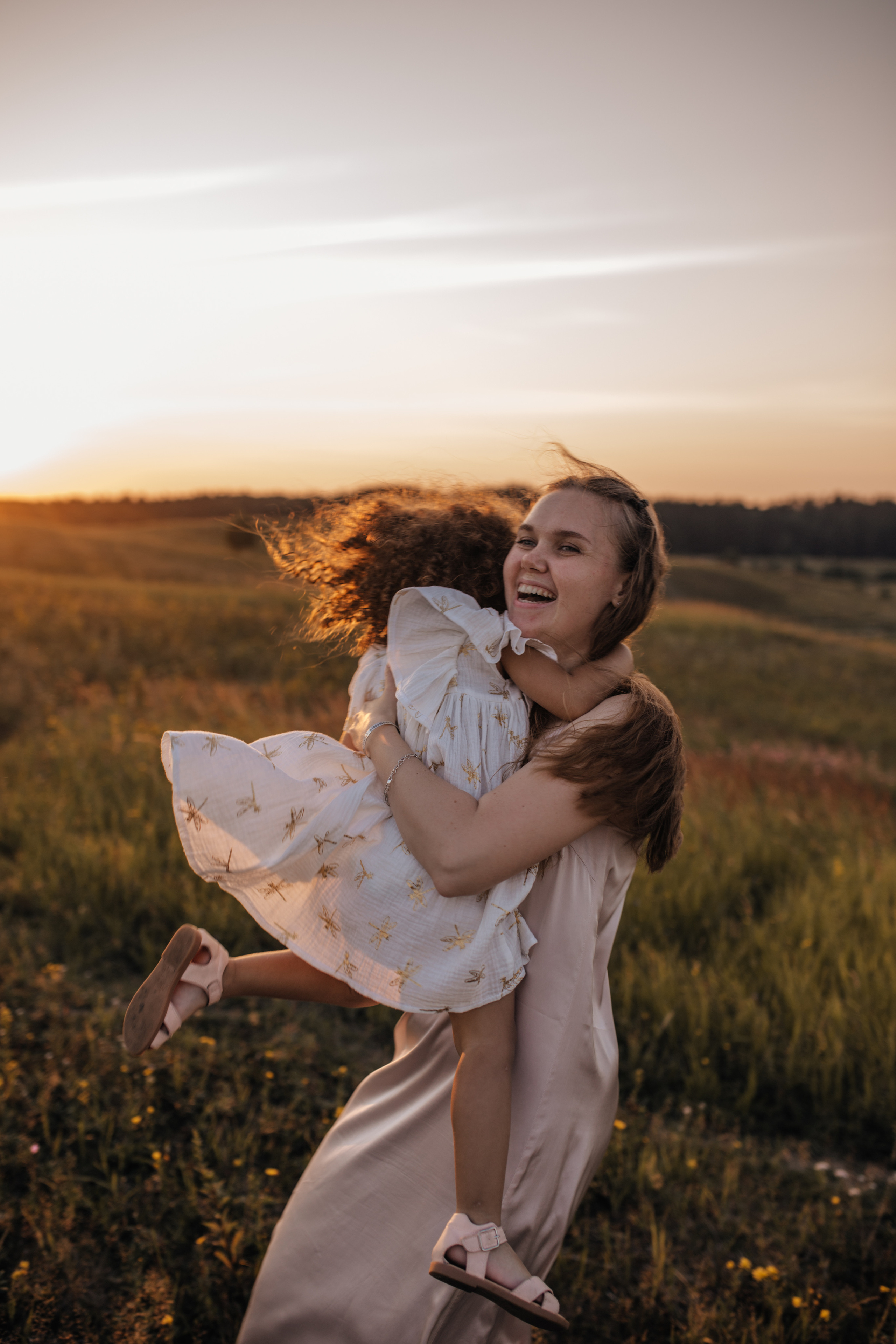 Оля и малышка Кира. Екатерина Глинер Семейный фотограф СПБ