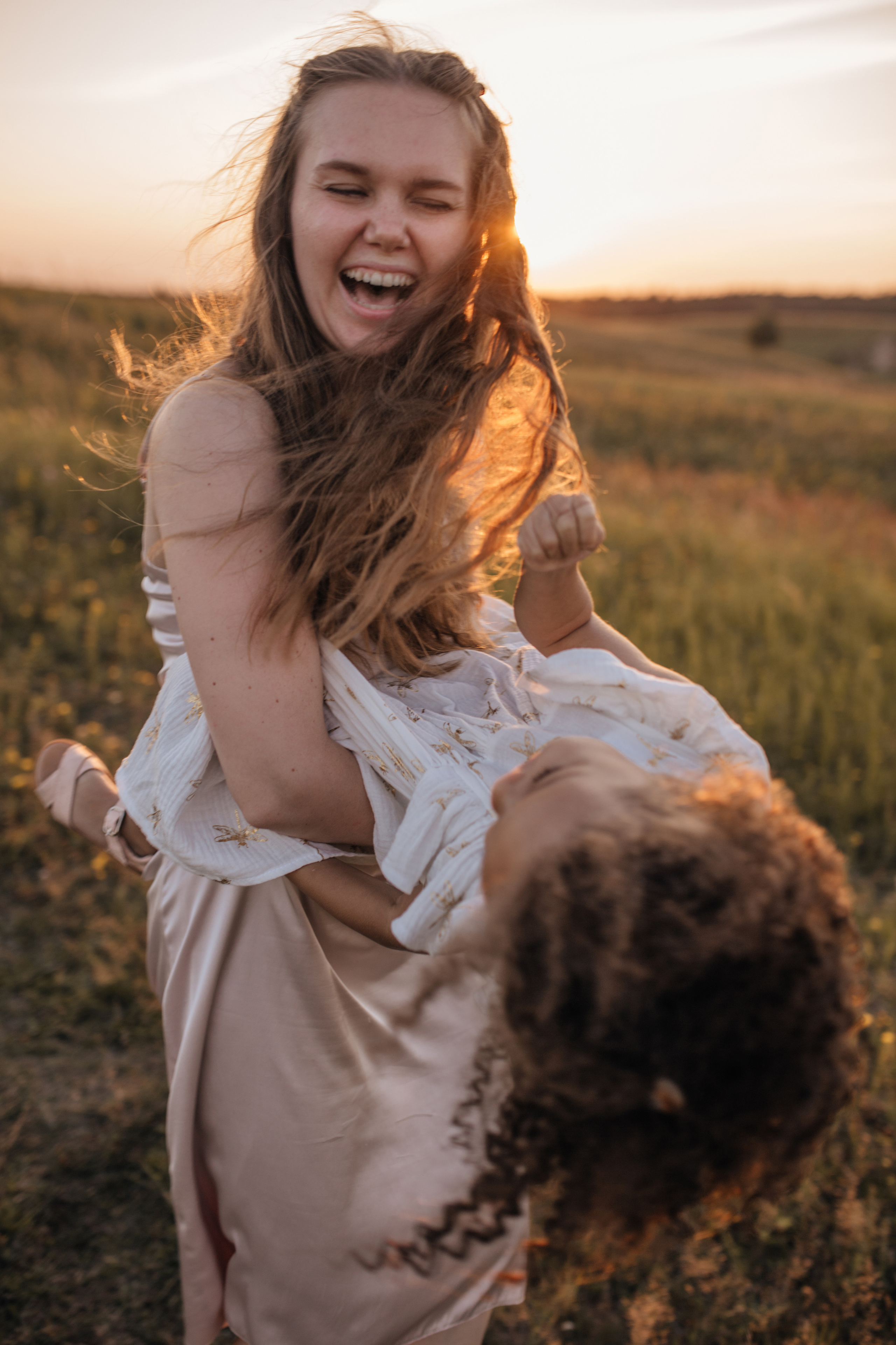 Оля и малышка Кира. Екатерина Глинер Семейный фотограф СПБ