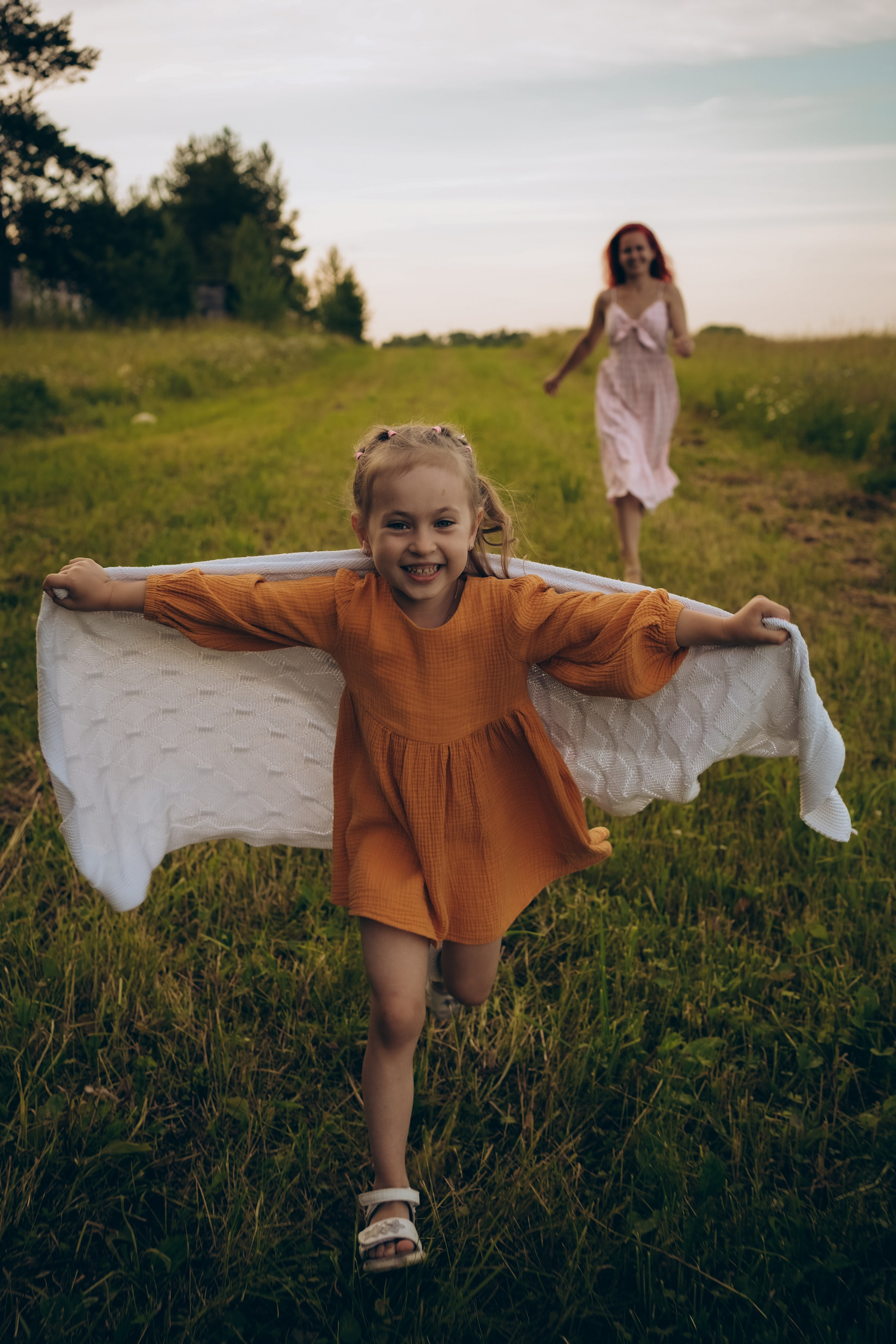 Анастасия и Маруся. Семейный и детский фотограф Плесецк, Мирный Марина Забабурина