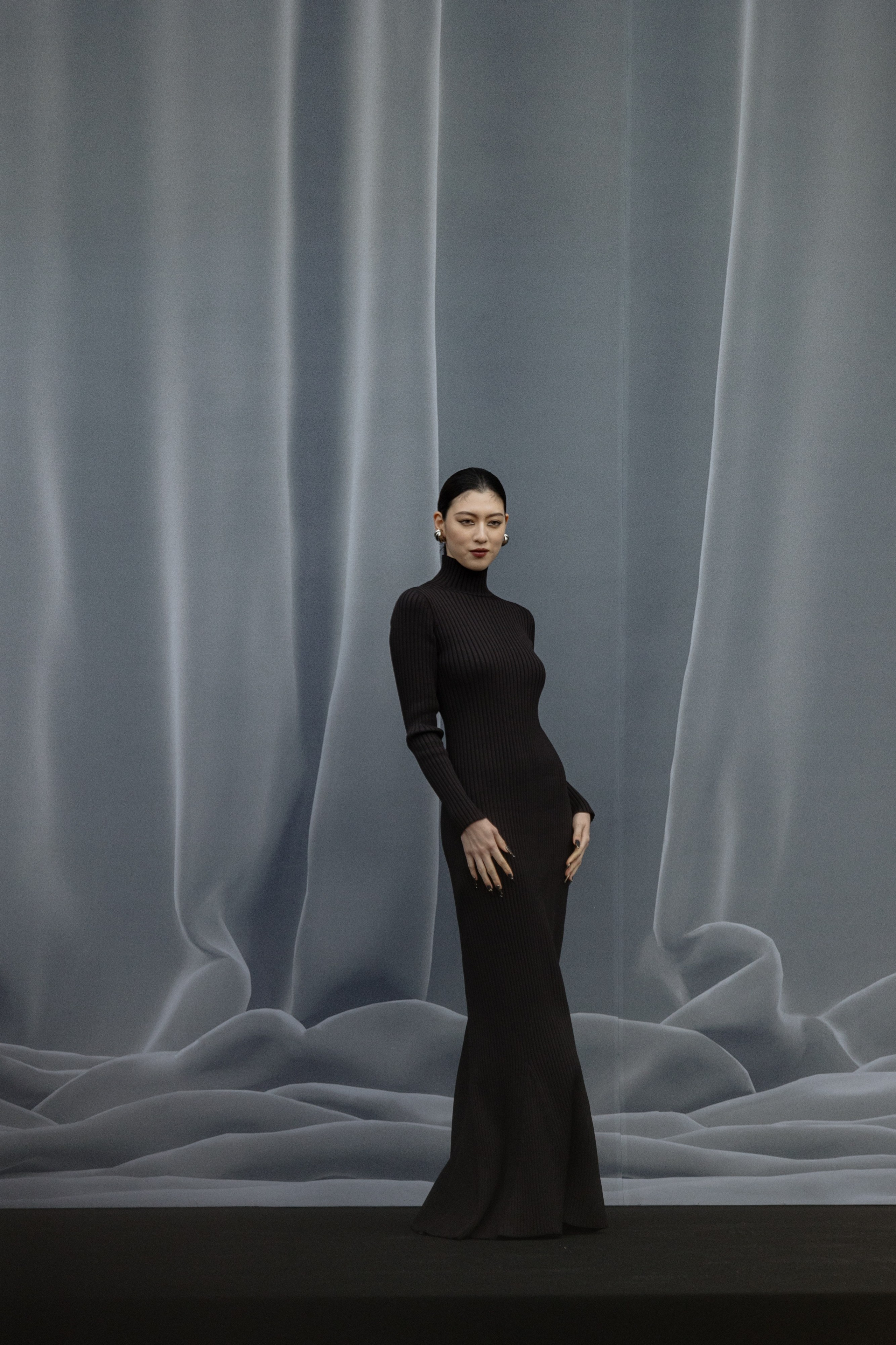 BALENCIAGA PFW WOMENSWEAR FALL-WINTER 24/25. Photographer in Milan Ivan Goncharov