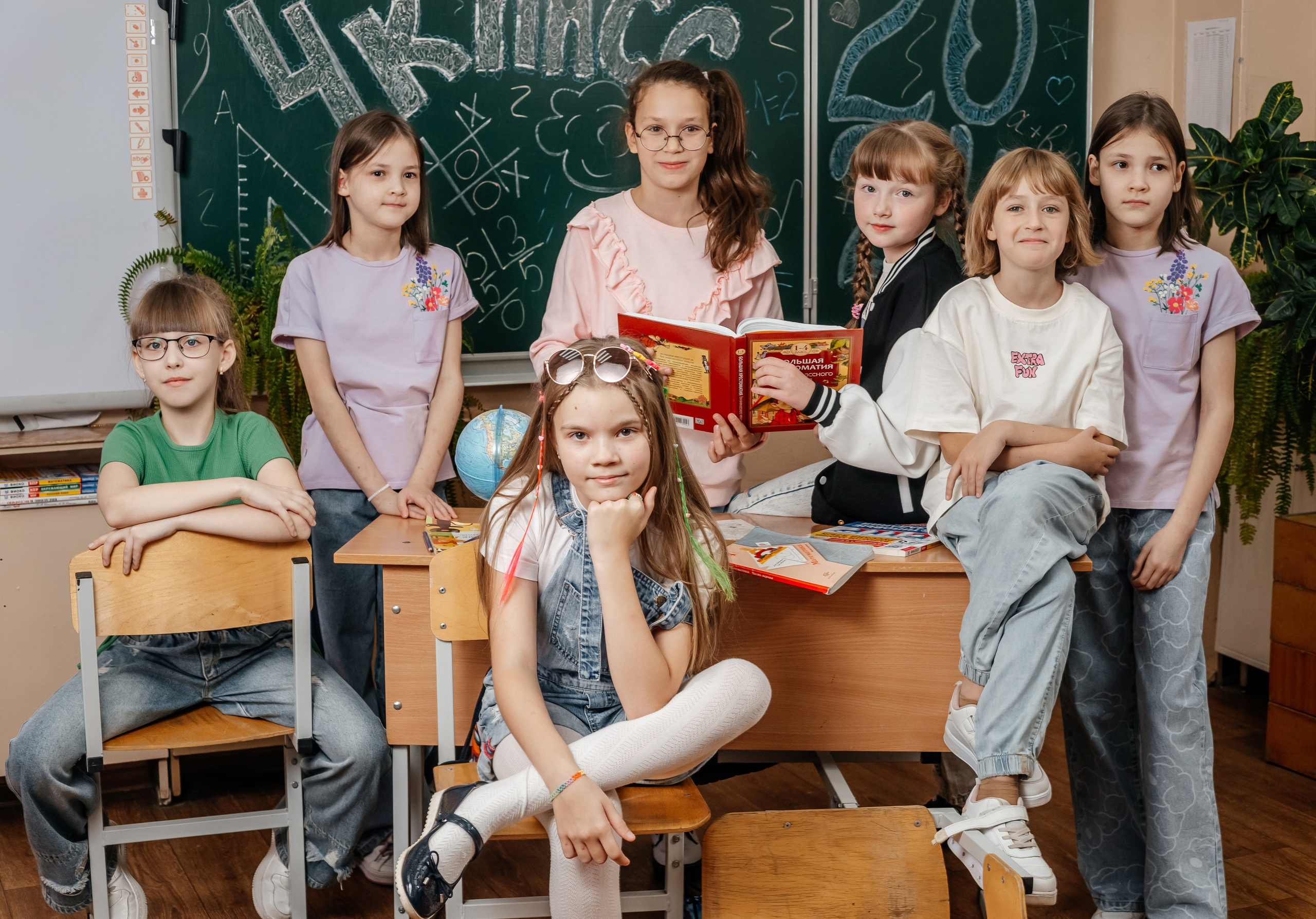 4 кл сьемка в Школе. Ольга Плаксина фотограф в Саратове