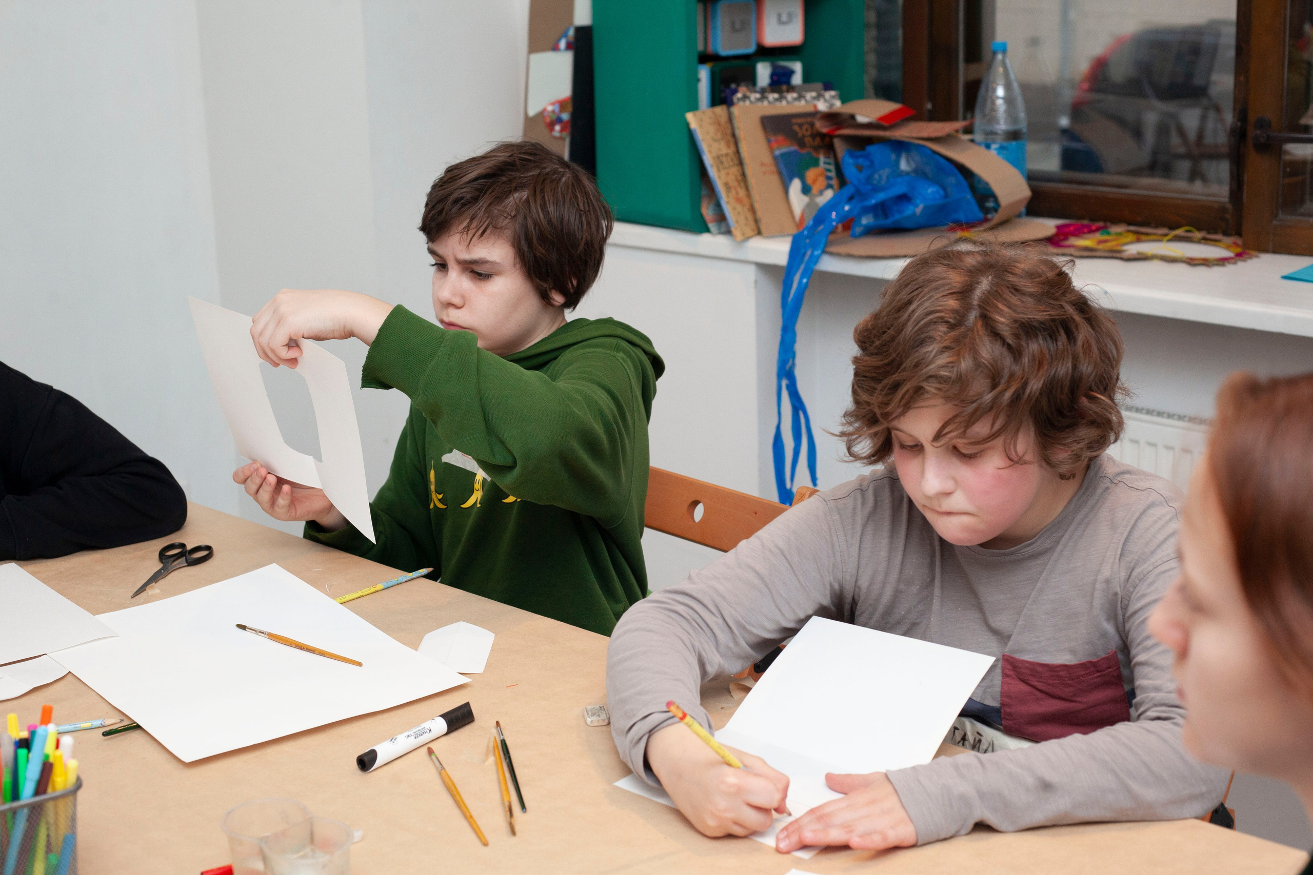 Детский мастер-класс в ММОМА. Stanislav Baryshev — People. Emotions. Atmosphere