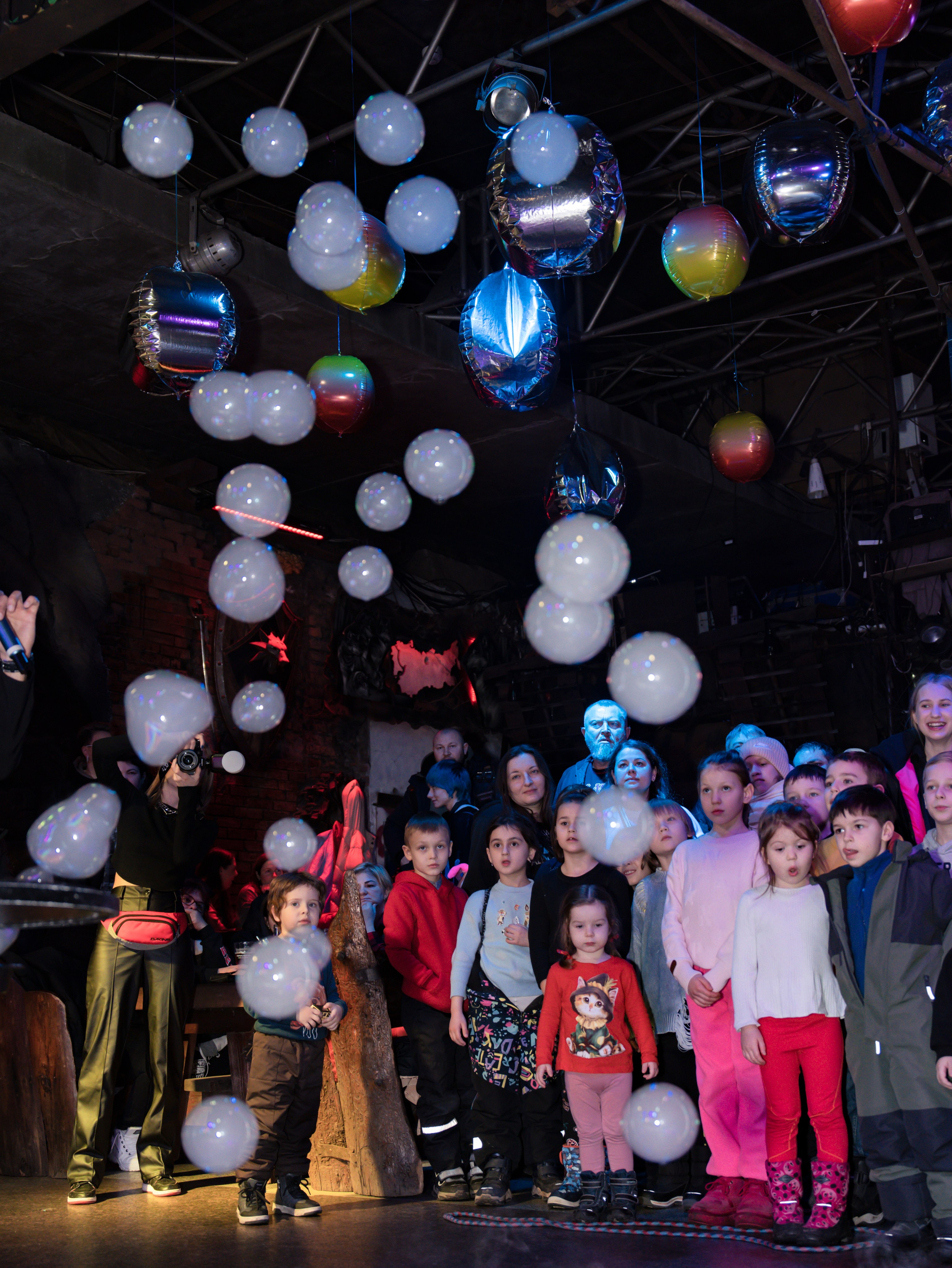 Новогодняя сказка в Байк Центре «Ночные Волки». Крамер Юлиана детский и семейный фотограф