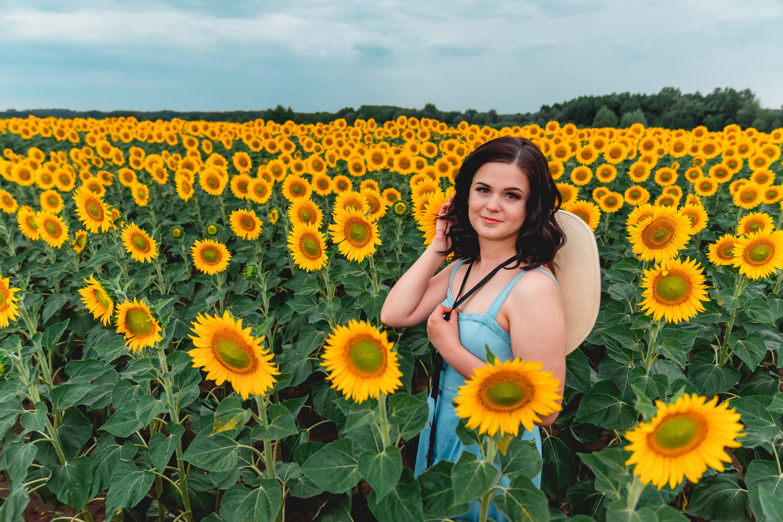 В ПОДСОЛНУХАХ. Семейный фотограф в Барнауле