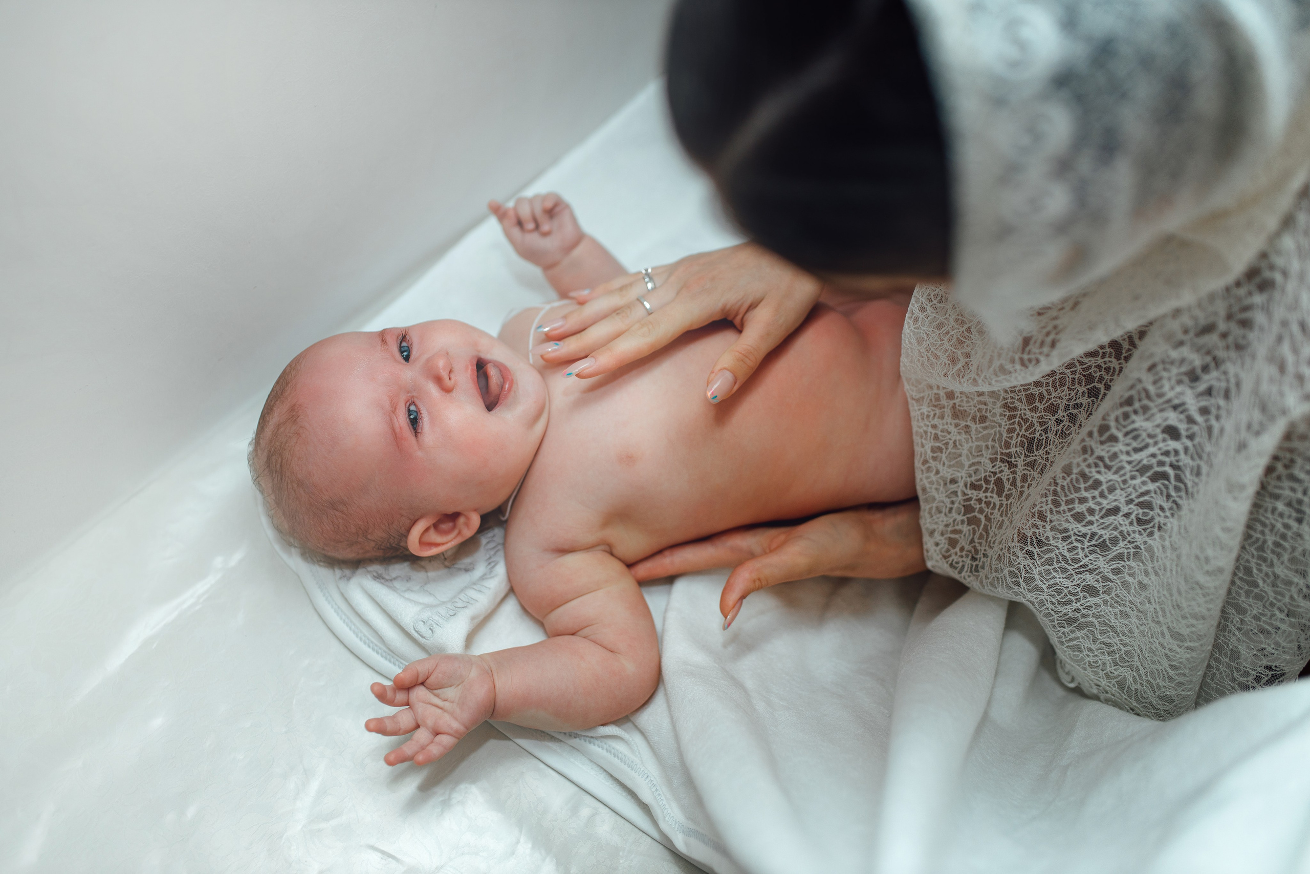 Таинство крещения Софии, апрель 2024