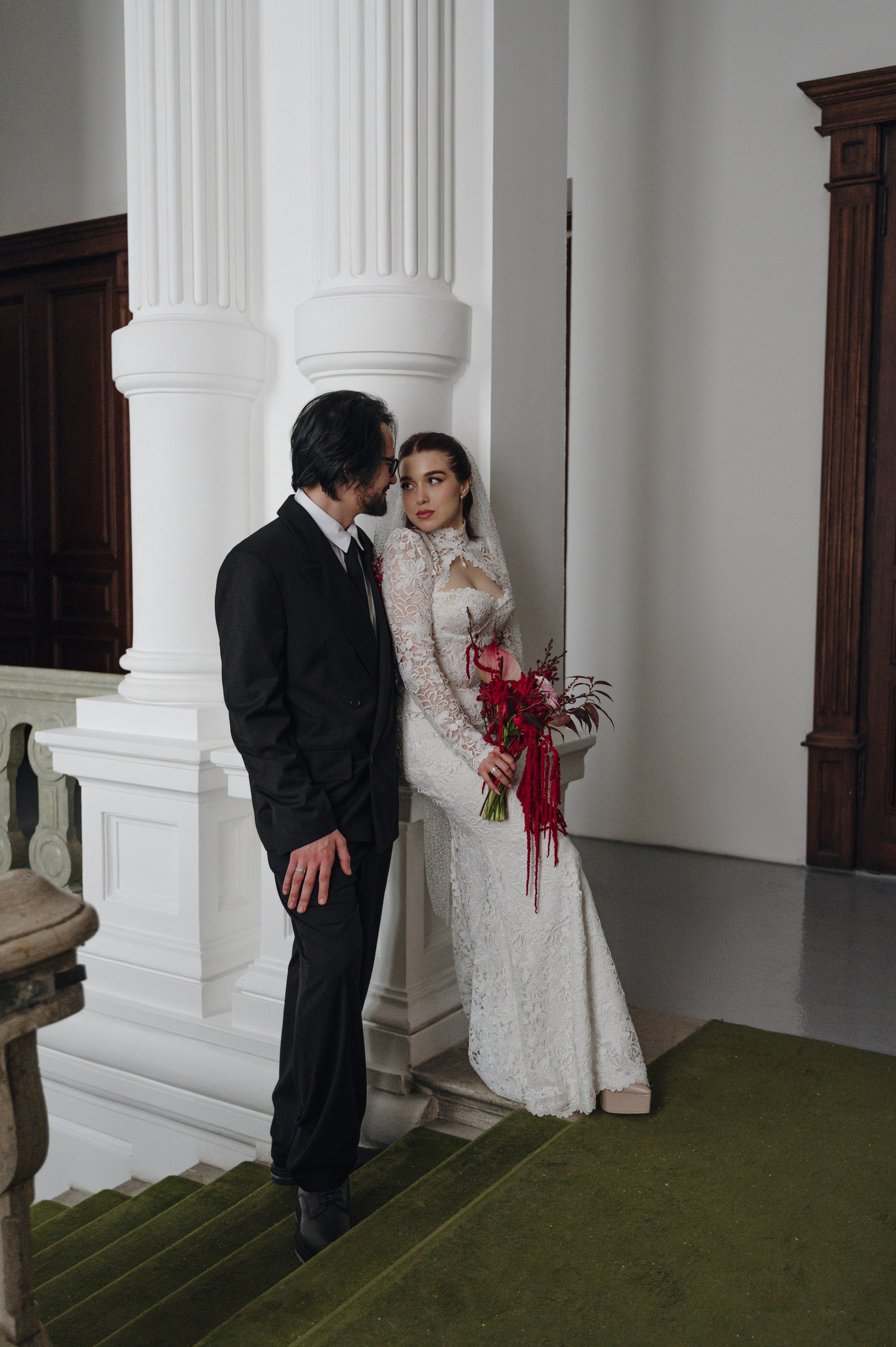 Денис и Анастасия. Метрополь и Особняк Спиридонова. Свадебный фотограф Москва и Санкт-Петербург. Анастасия Чудина