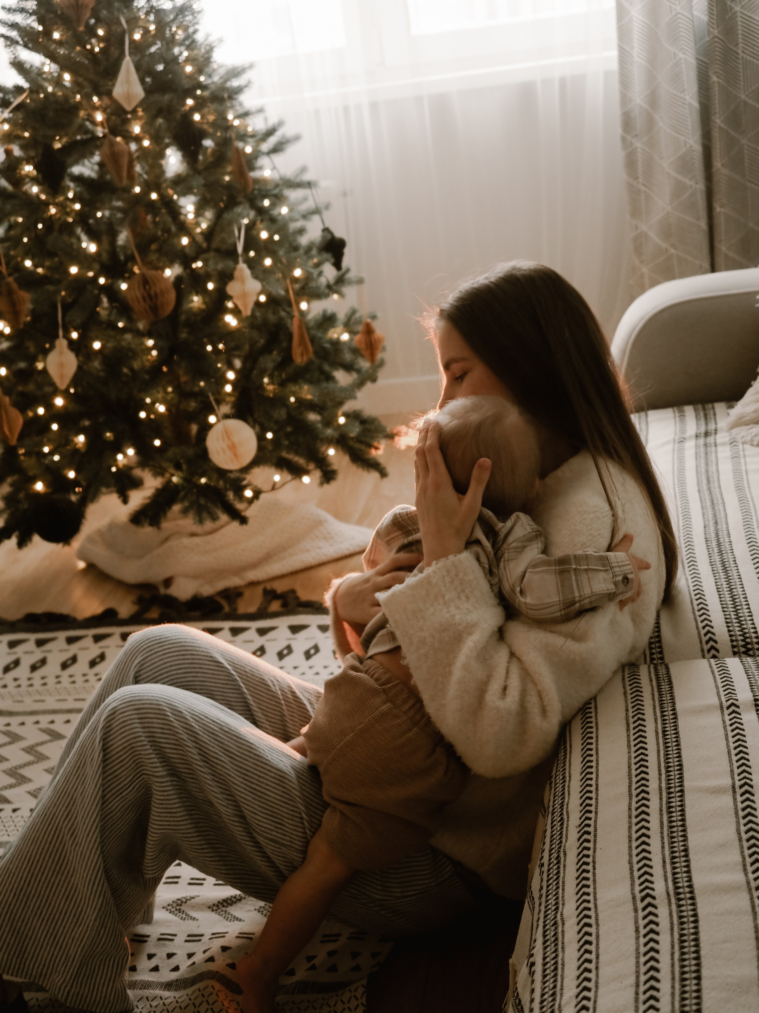 Новый год дома. Фотограф Рязань. Семейный Свадебный фотограф