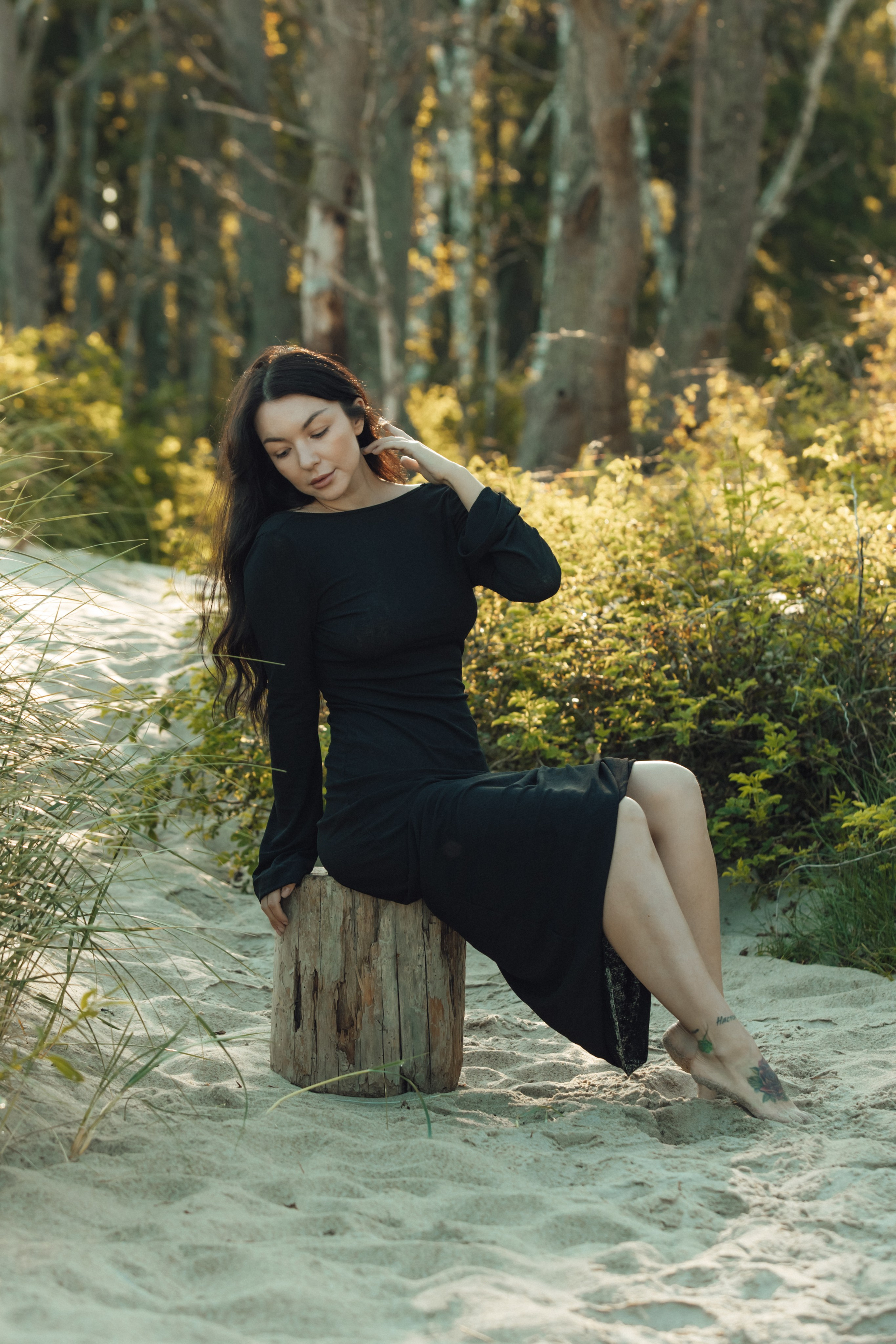 Olga_Куршская коса. Андрей Миллер Фотограф из Калининграда