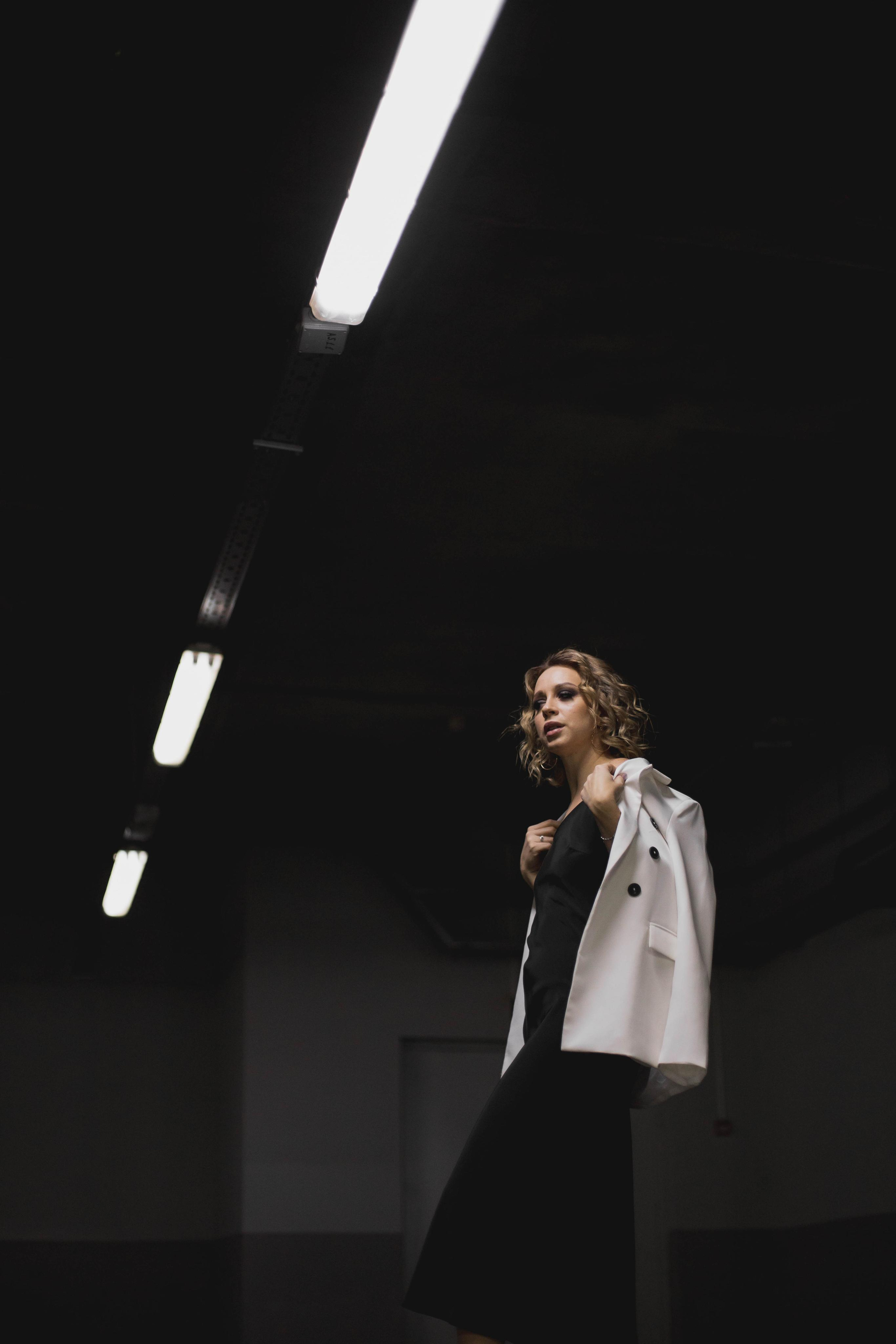 Съемка на подземной парковке в Бутово Молл. Женская фотосессия. Фотограф Валерия Горбунова Подольск Бутово Видное Щербинка