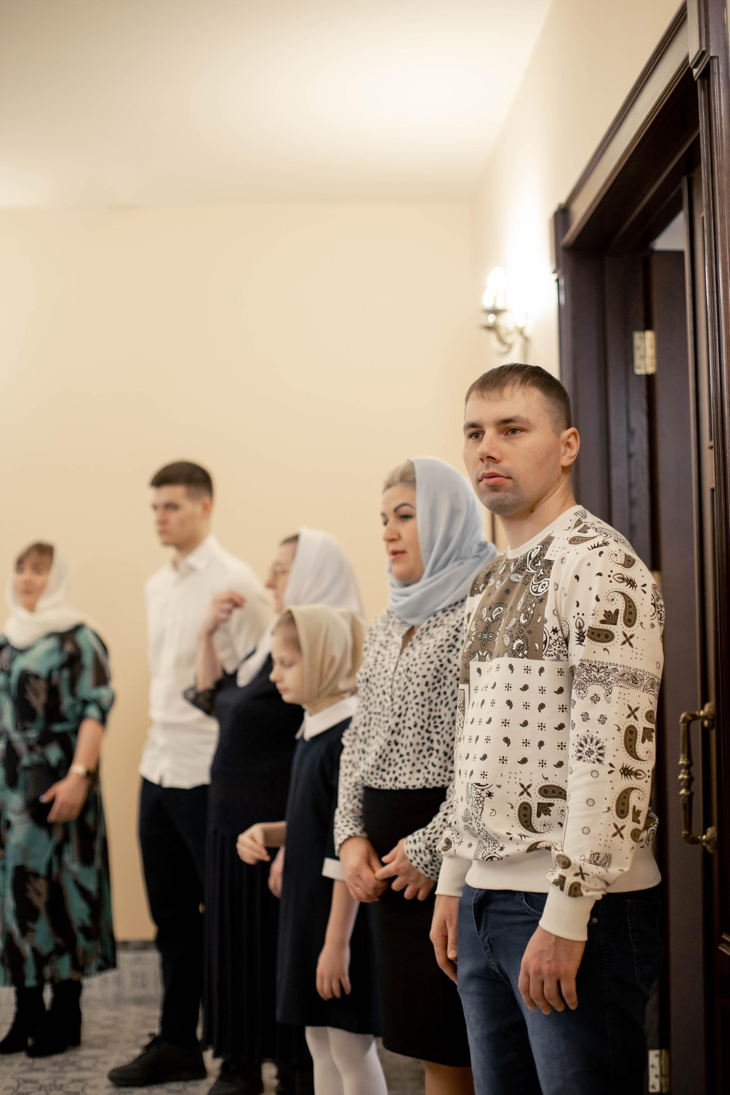 Даниил. Крещение в Храме Первосвятителей Московских в Ленинских Горках, фотосессия. Фотограф Валерия Горбунова Подольск Бутово Видное Щербинка