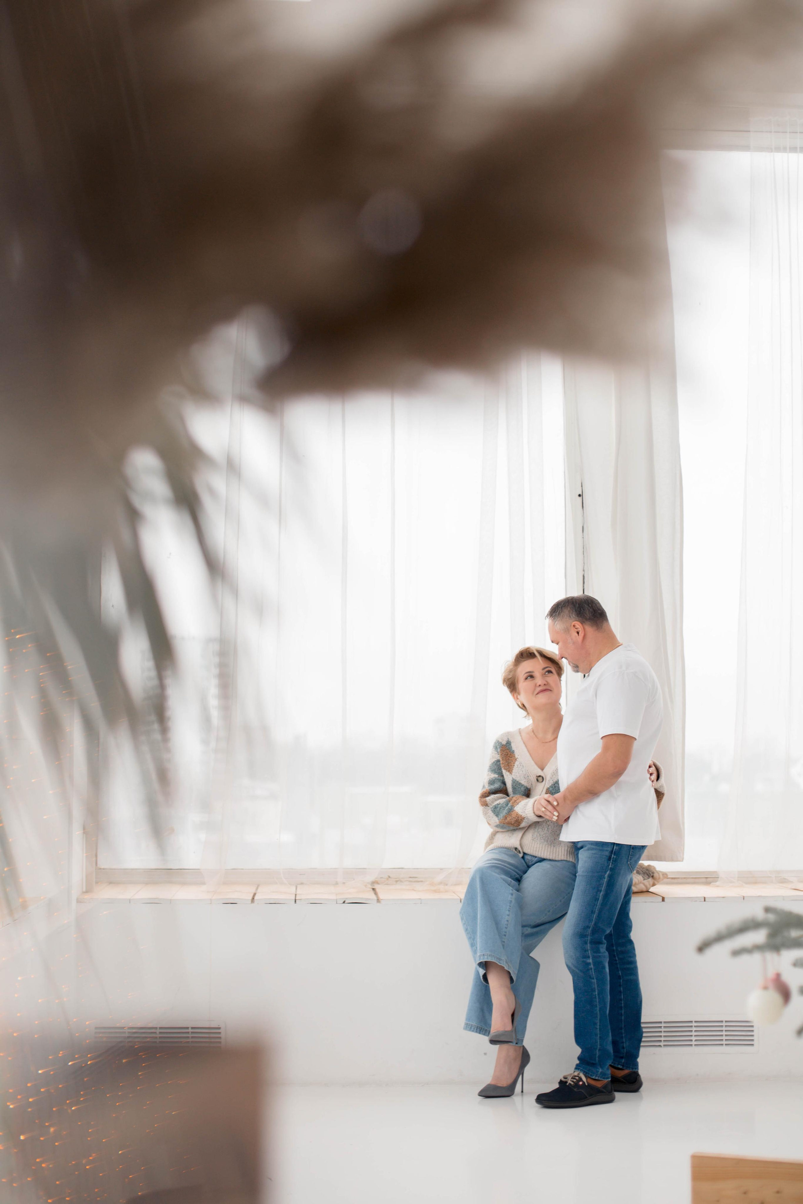 Съемка лавстори для Лены и Миши на юбилей. Фотограф Валерия Горбунова Подольск Бутово Видное Щербинка