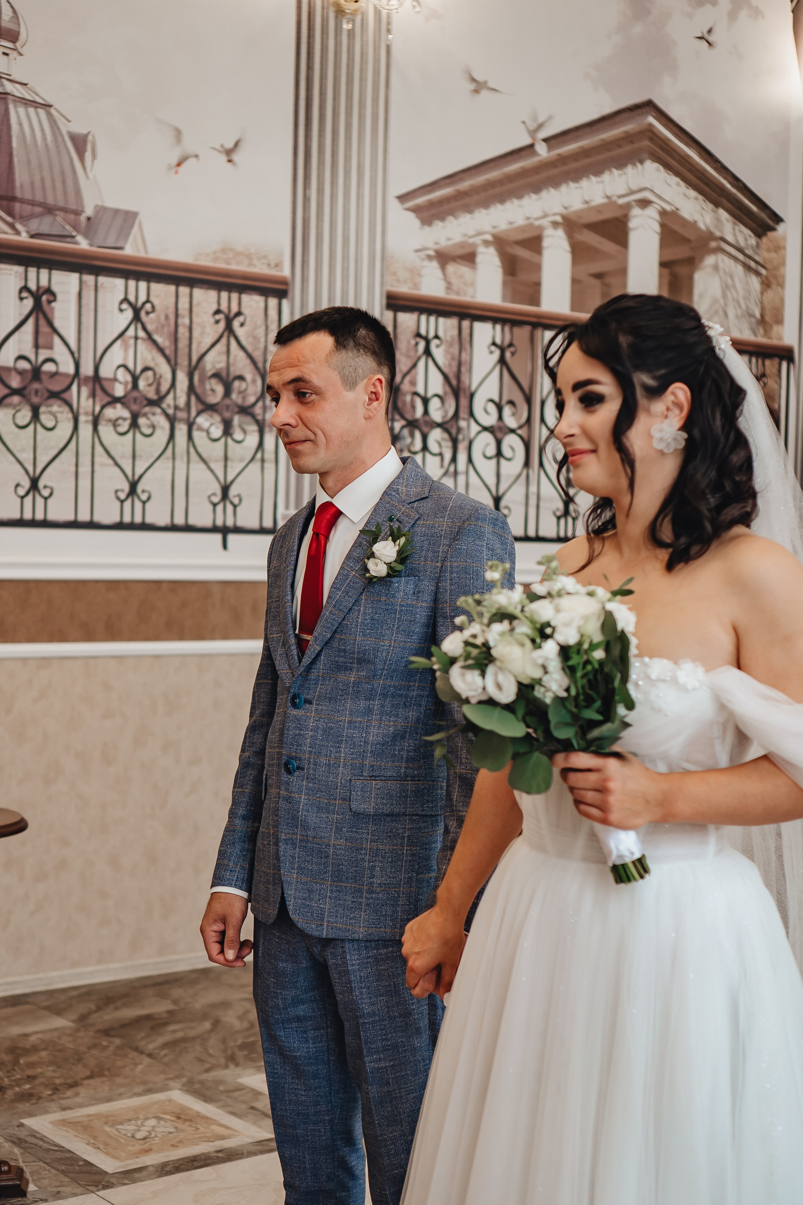 СВАДЕБНАЯ СЬЕМКА В ЗАГСЕ НА МОСКОВСКОМ ПРОСПЕКТЕ. Профессиональный фотограф, Санкт-Петербург — Виктория Богомолова