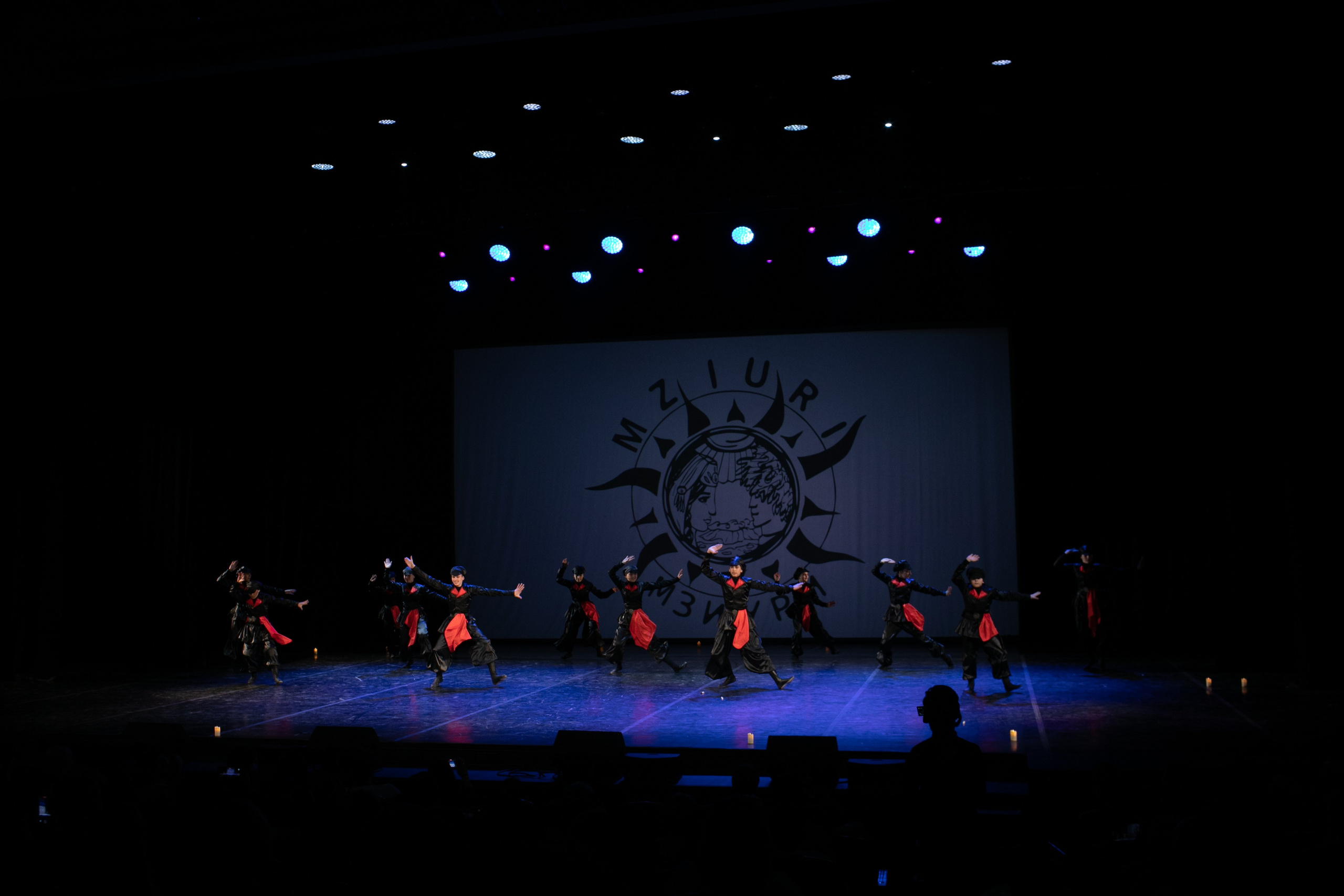 Концерт, грузинские танцы. Art photographer Nino