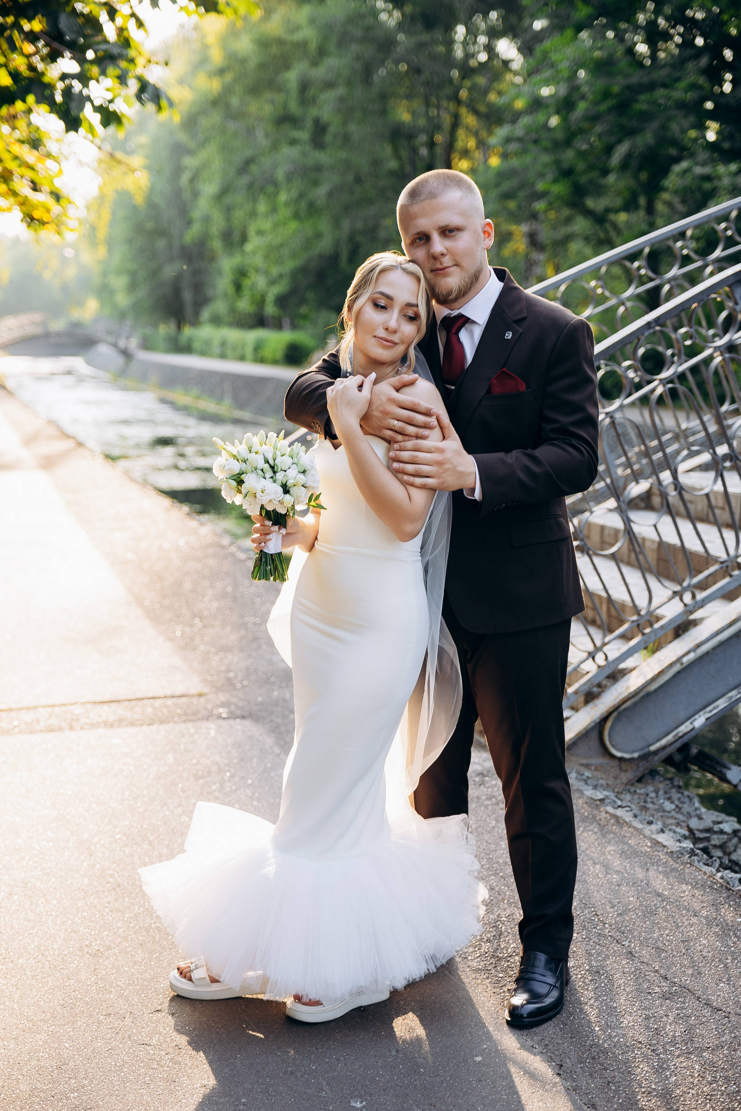 свадебная фотосессия в Парке Урицкого Казань, свадебный фотограф Казань