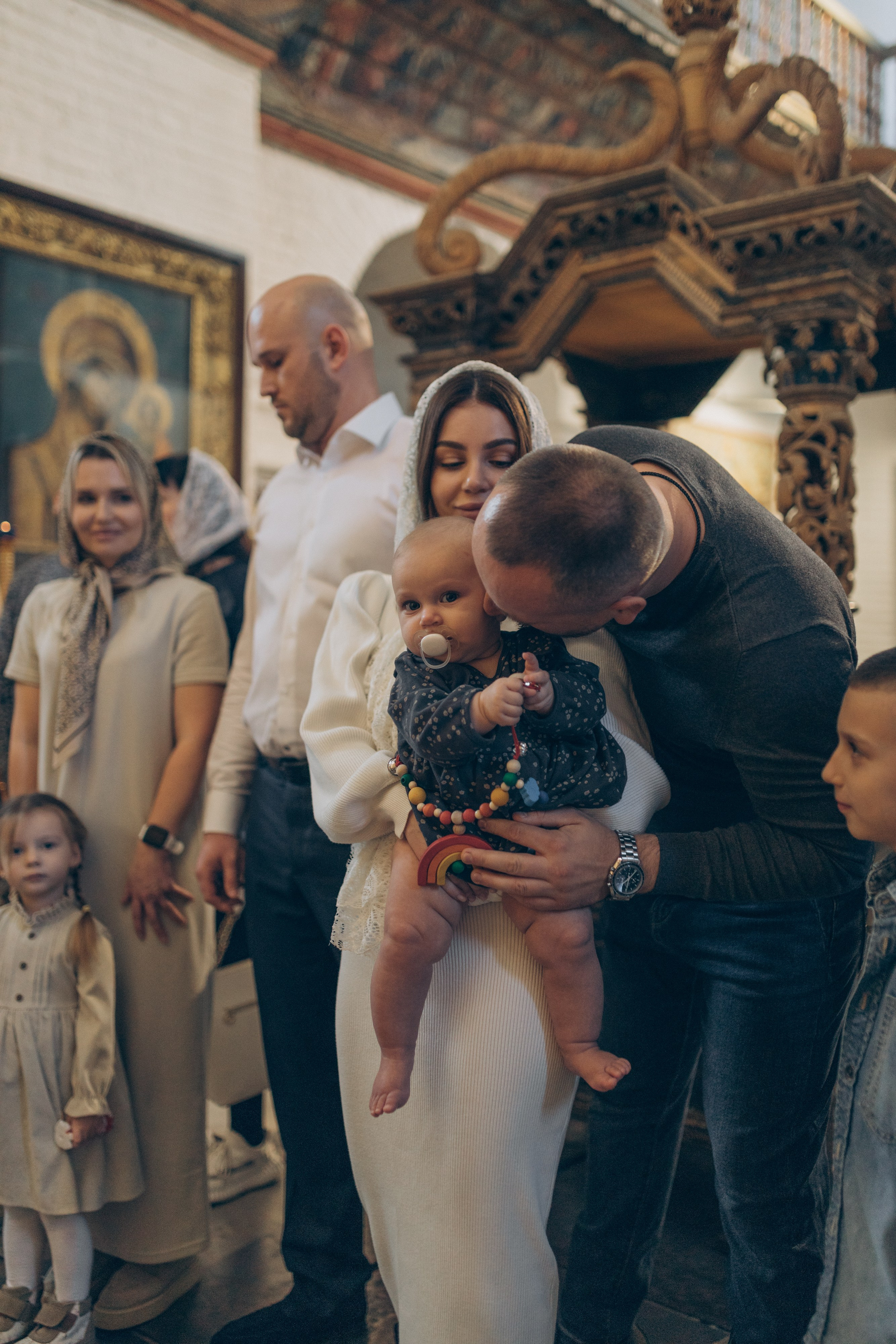 Крещение Марии. Семейный фотограф и фотограф на роды в Ростове-на-Дону Мухина Виктория