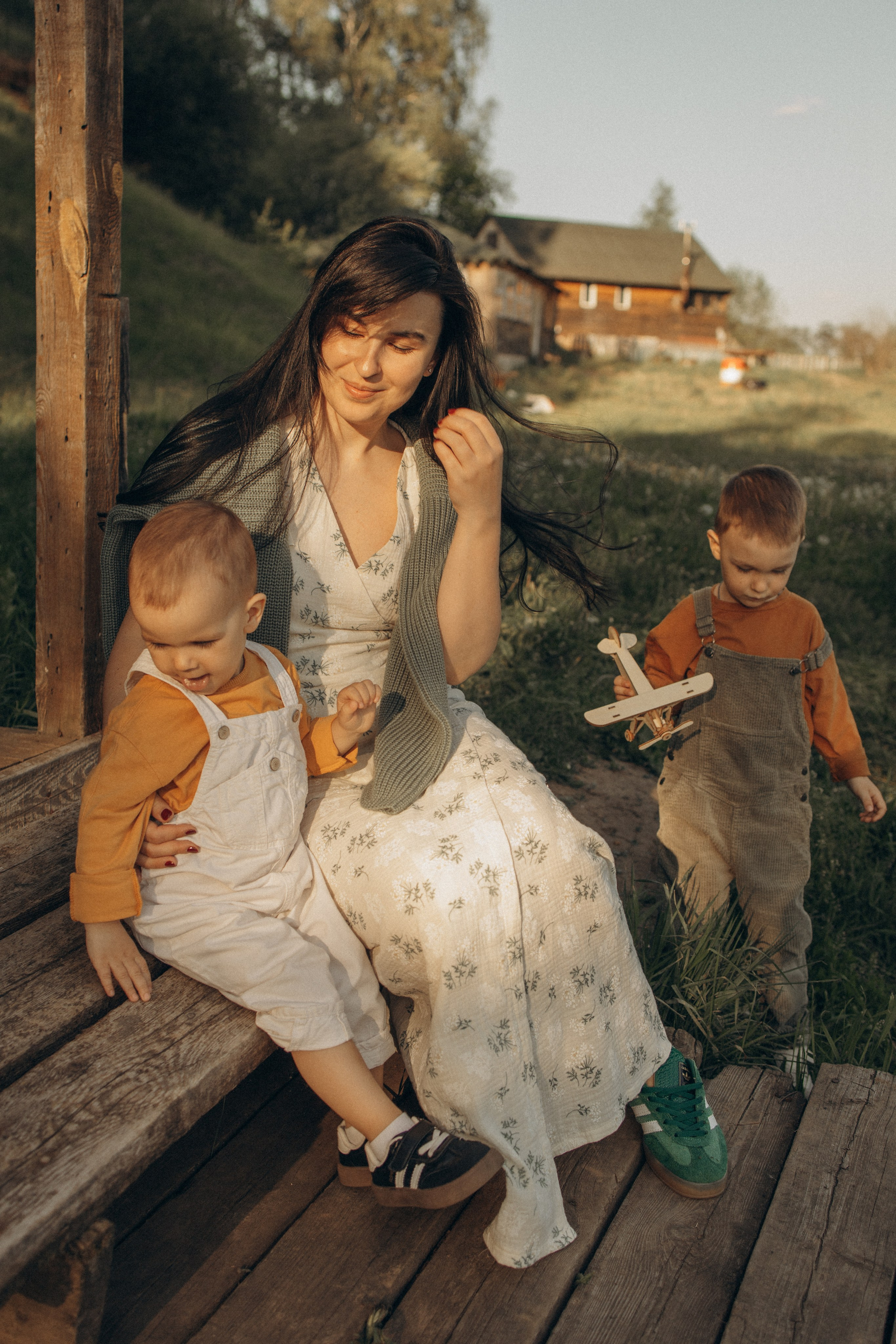 Семейный выходной на озере. Семейный фотограф в Москве Валерия Карпова