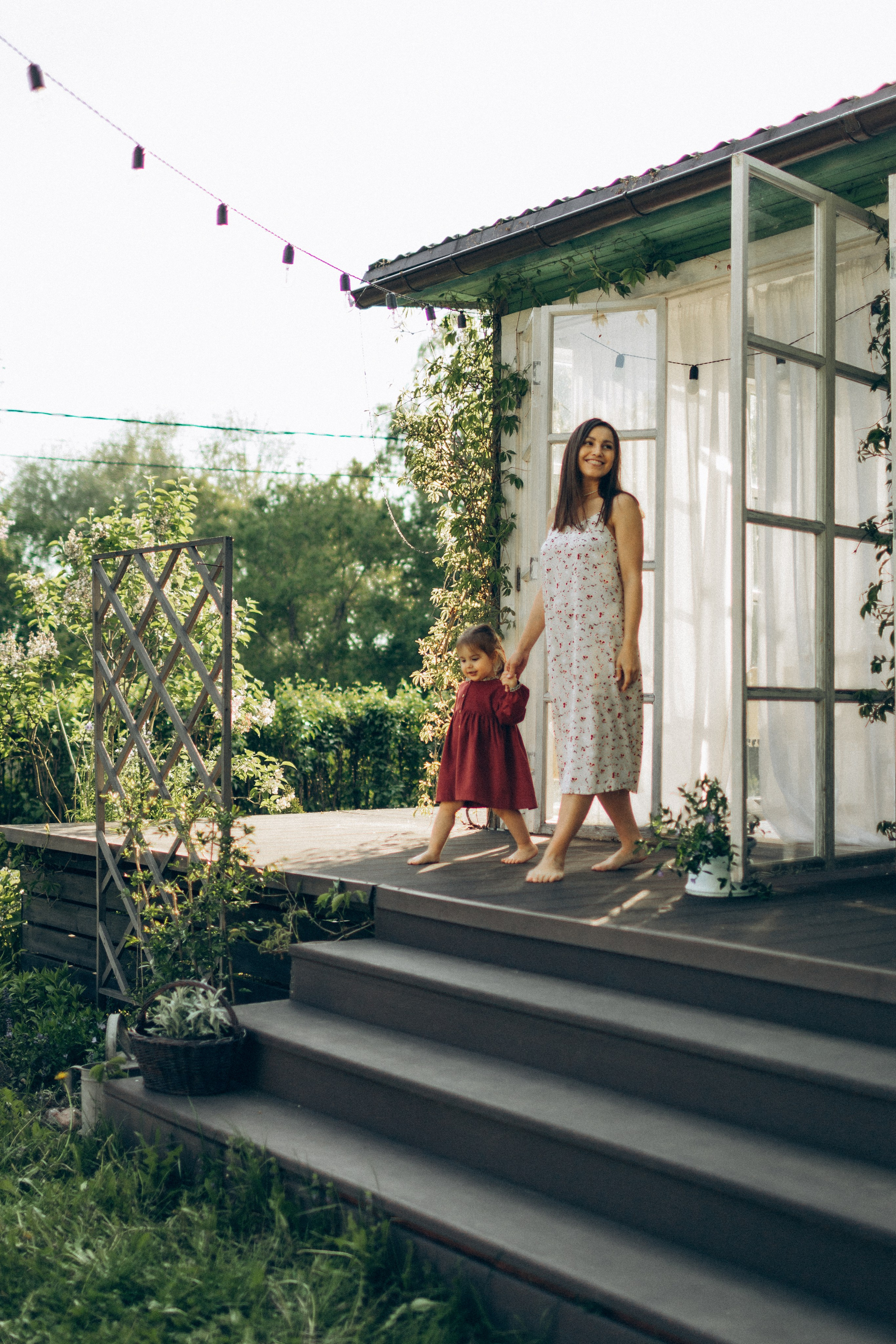 Лето, дача и вкусный ягодный пирог). Семейный фотограф в Москве Валерия Карпова