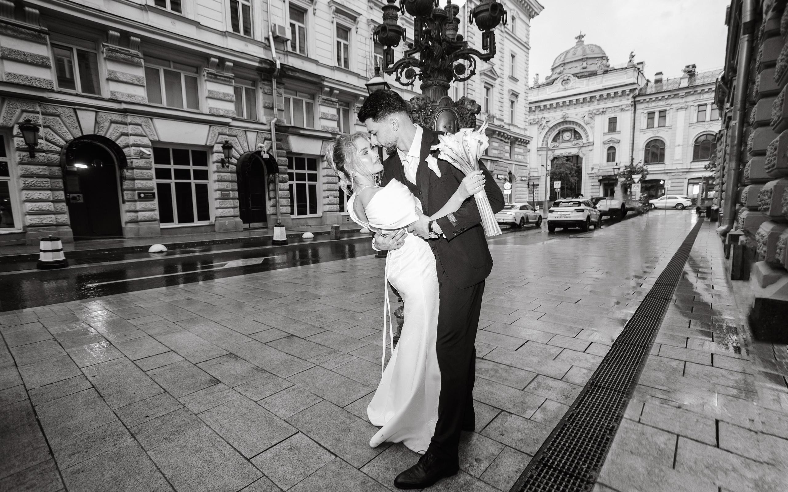 Петровские линии. Фотограф Антон Стренковский. Свадебная хроника в Москве