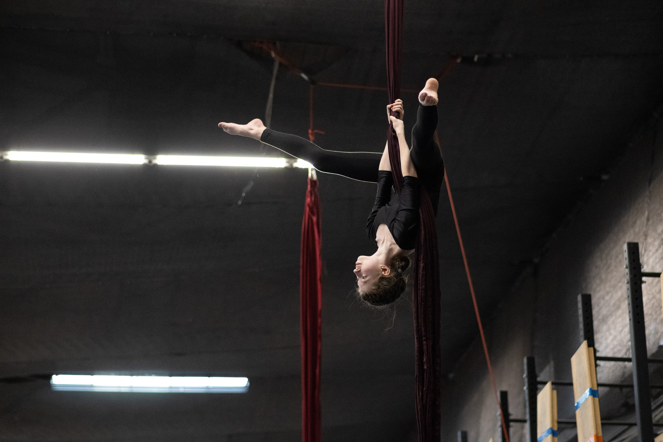 Внутриклубные соревнования по воздушной гимнастике 02.04.23