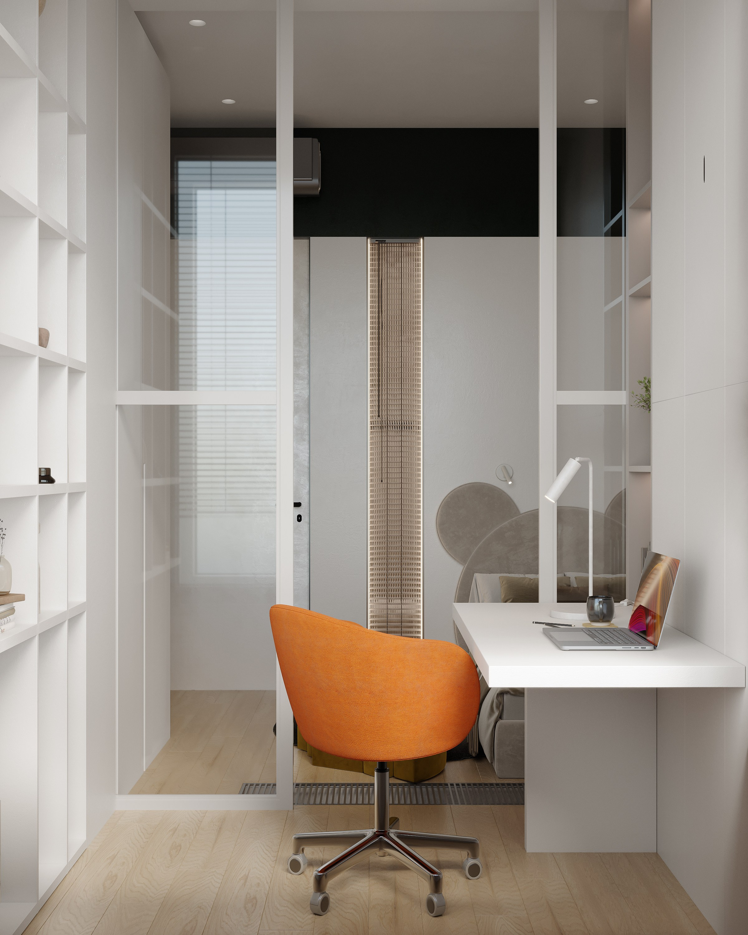 Квартира для LSD Bureau. 3D визуализация интерьера и архитектурной среды