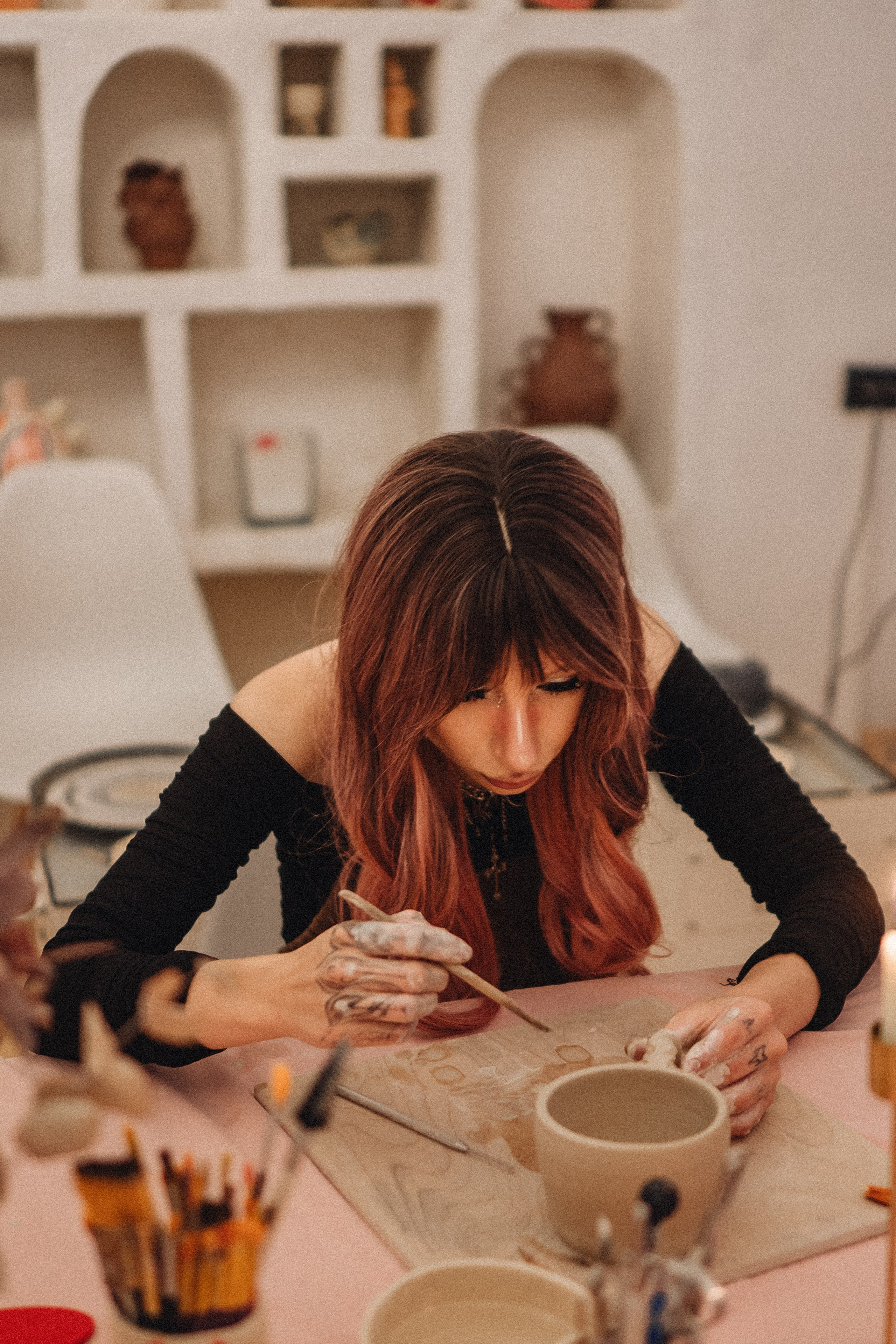 СВИДАНИЕ В ГОНЧАРНОЙ МАСТЕРСКОЙ. Профессиональный фотограф, Санкт-Петербург — Виктория Богомолова