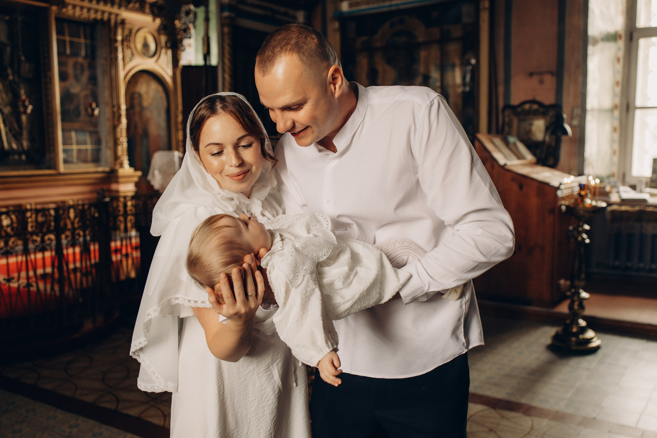 Крещение Есении. Главная