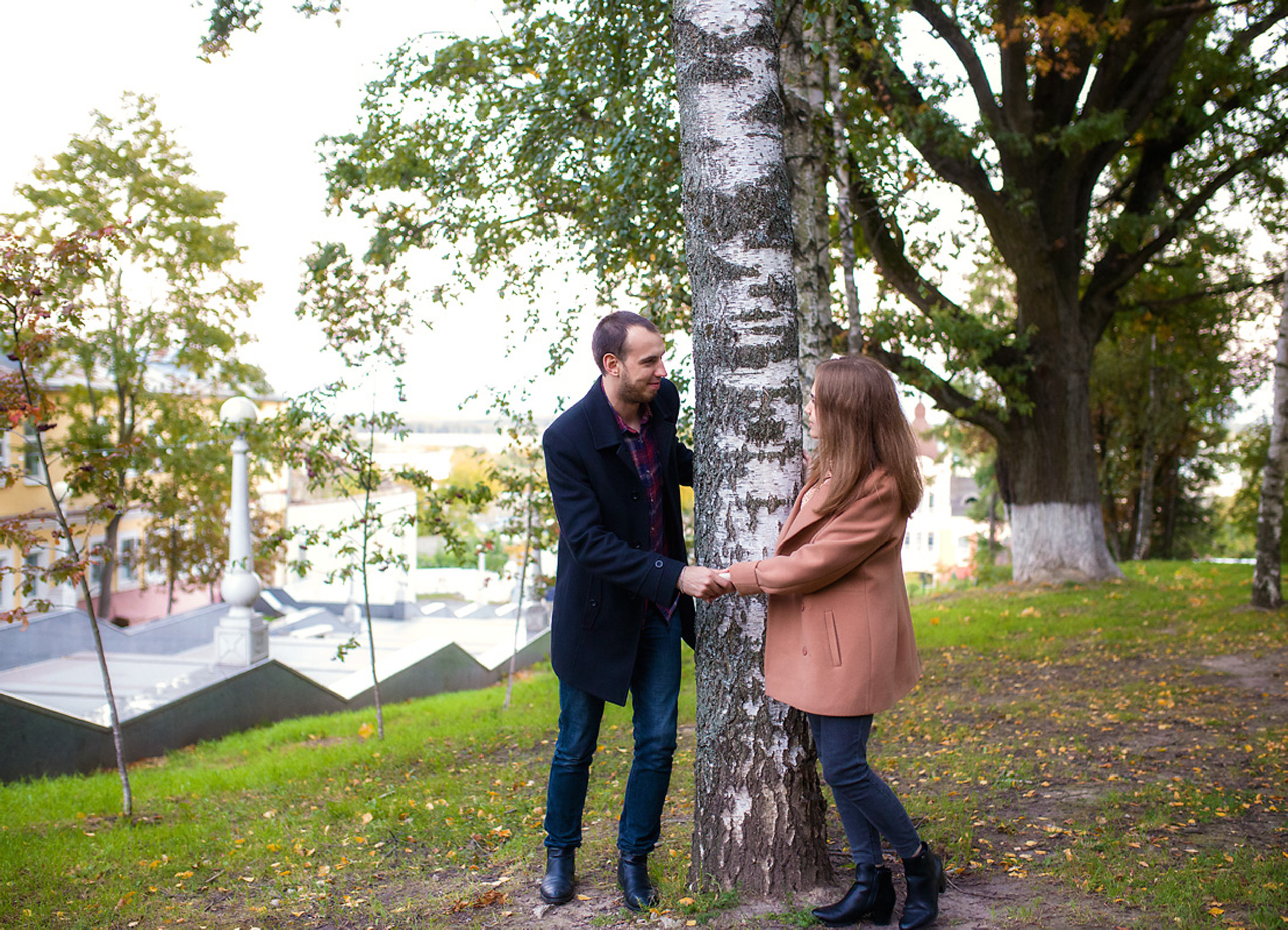 Фотосессия красивой пары. Семейная и свадебный фотограф в Брянске Галина Медведкова