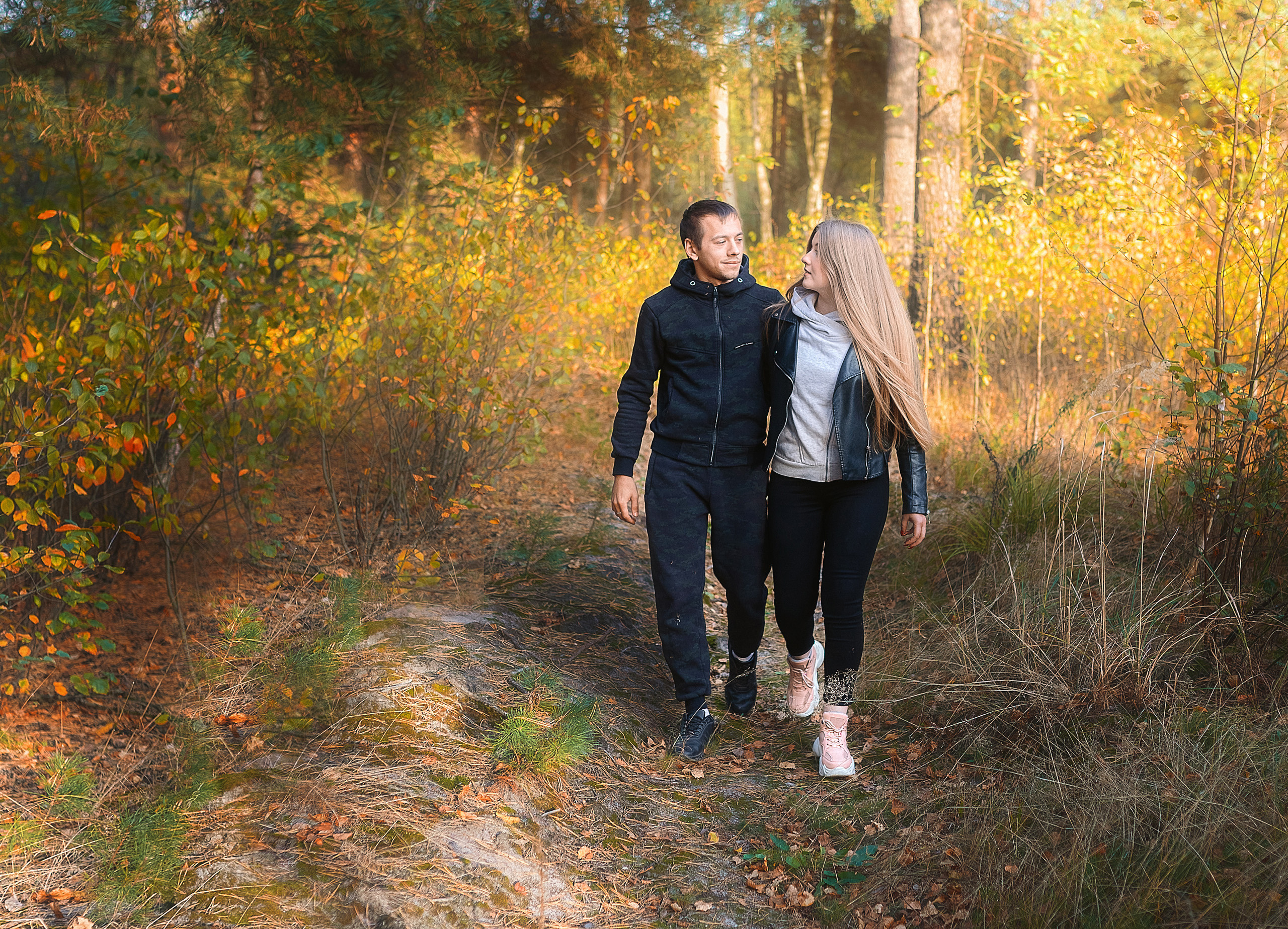 Фотосессия красивой пары. Семейная и свадебный фотограф в Брянске Галина Медведкова