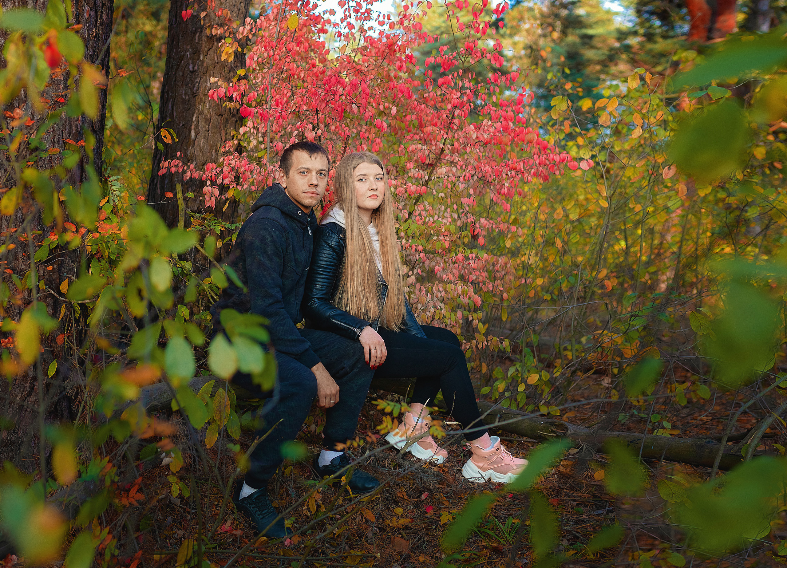 Фотосессия красивой пары. Семейная и свадебный фотограф в Брянске Галина Медведкова