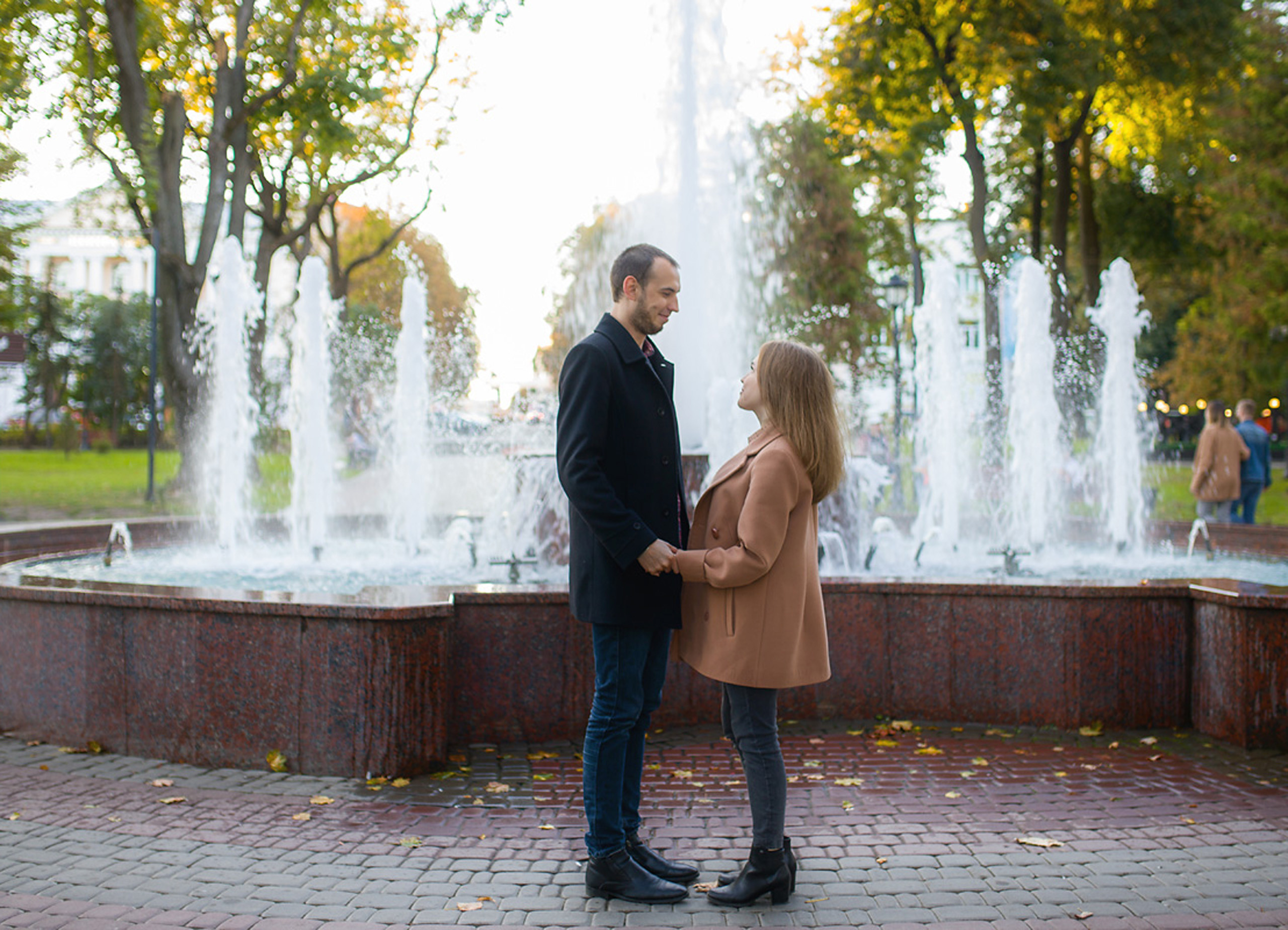 Фотосессия красивой пары. Семейная и свадебный фотограф в Брянске Галина Медведкова