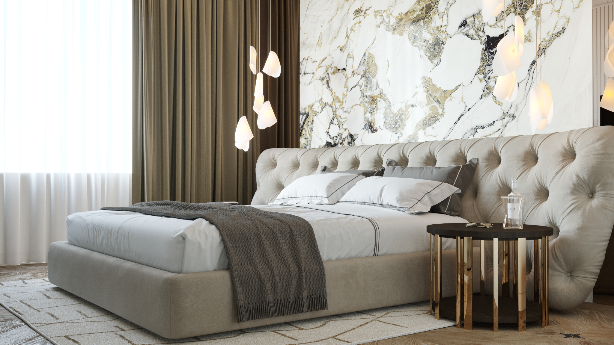 Квартира в ЖК Royal park. Дизайнер интерьера | Сабир Ульмаскулов