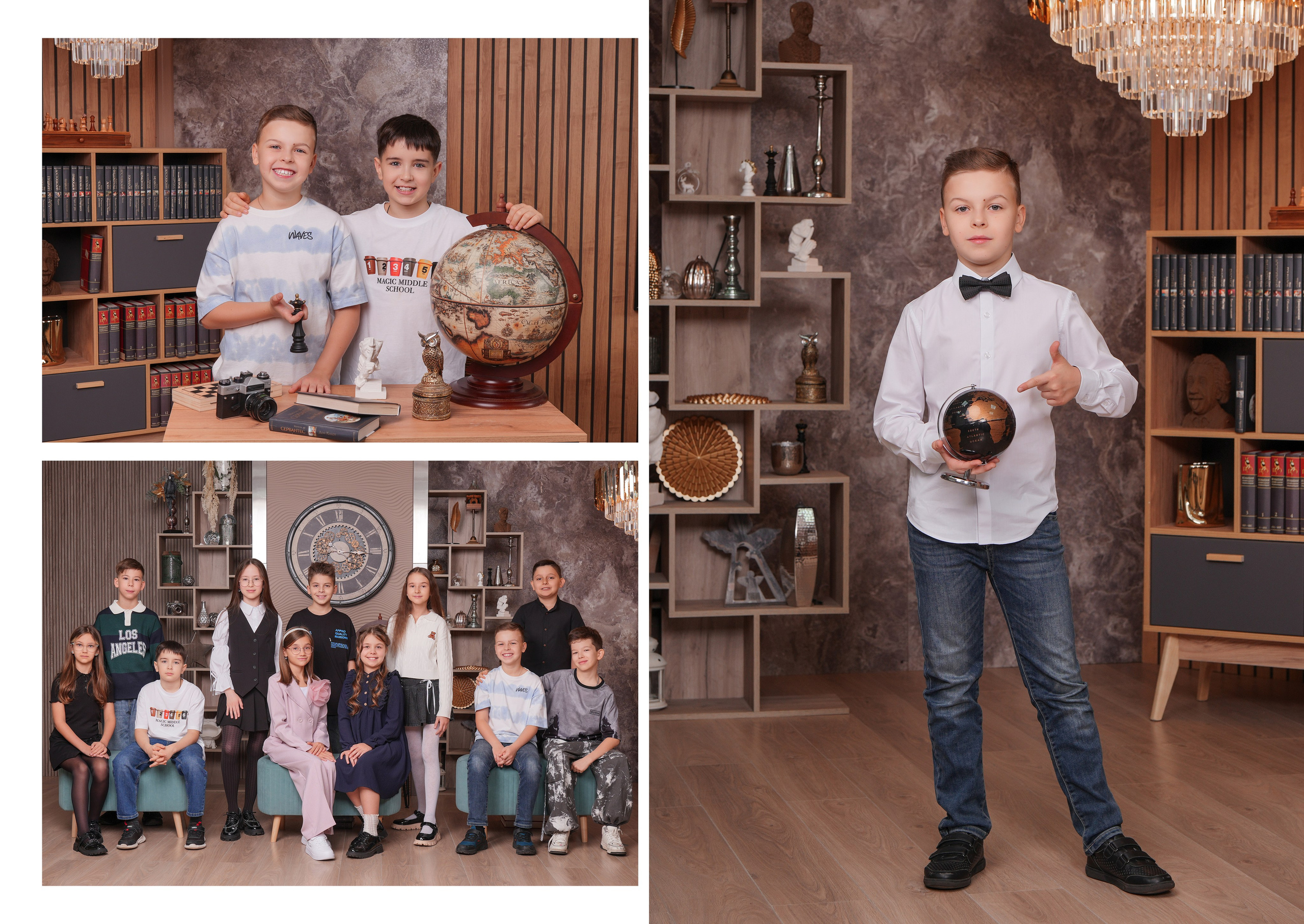 ЛИЦЕЙ 64 4 В. Красивый выпускной альбом в Краснодаре