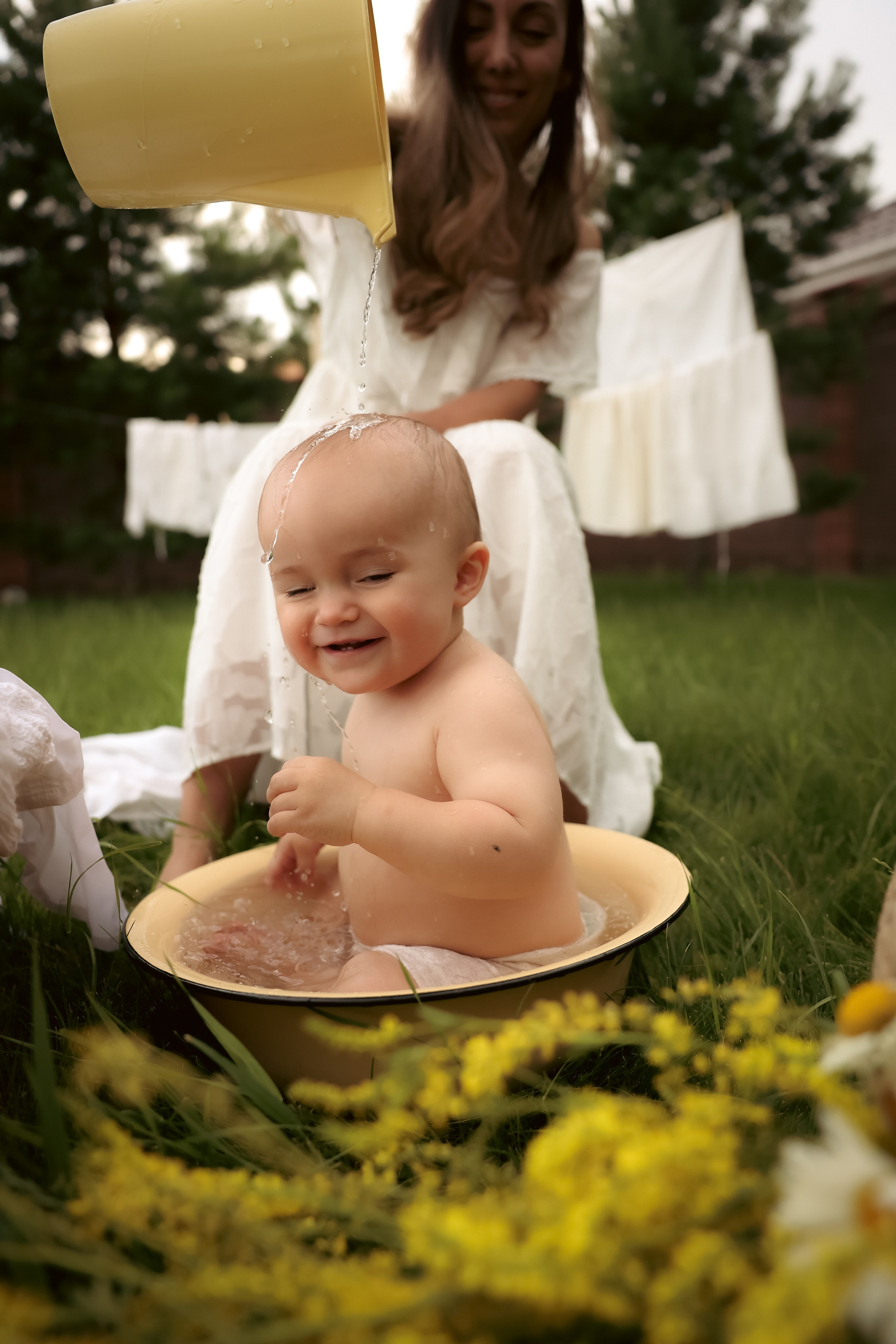 Большая стирка. Ваш семейный newborn и lifestyle фотограф в СПБ Наталья Журавлева