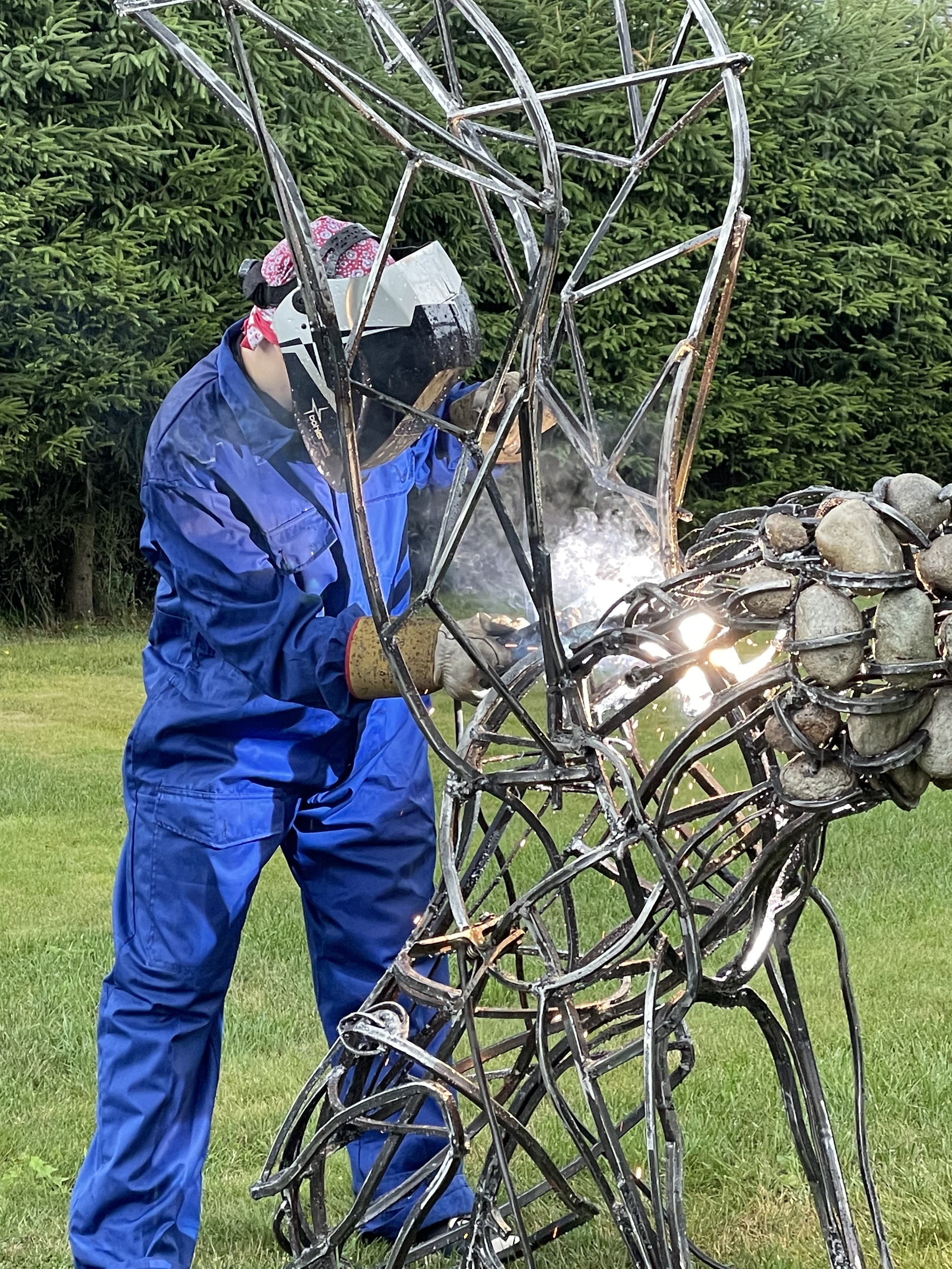 Страж / guard_ 2021. Художник — скульптор Антонина Фатхуллина