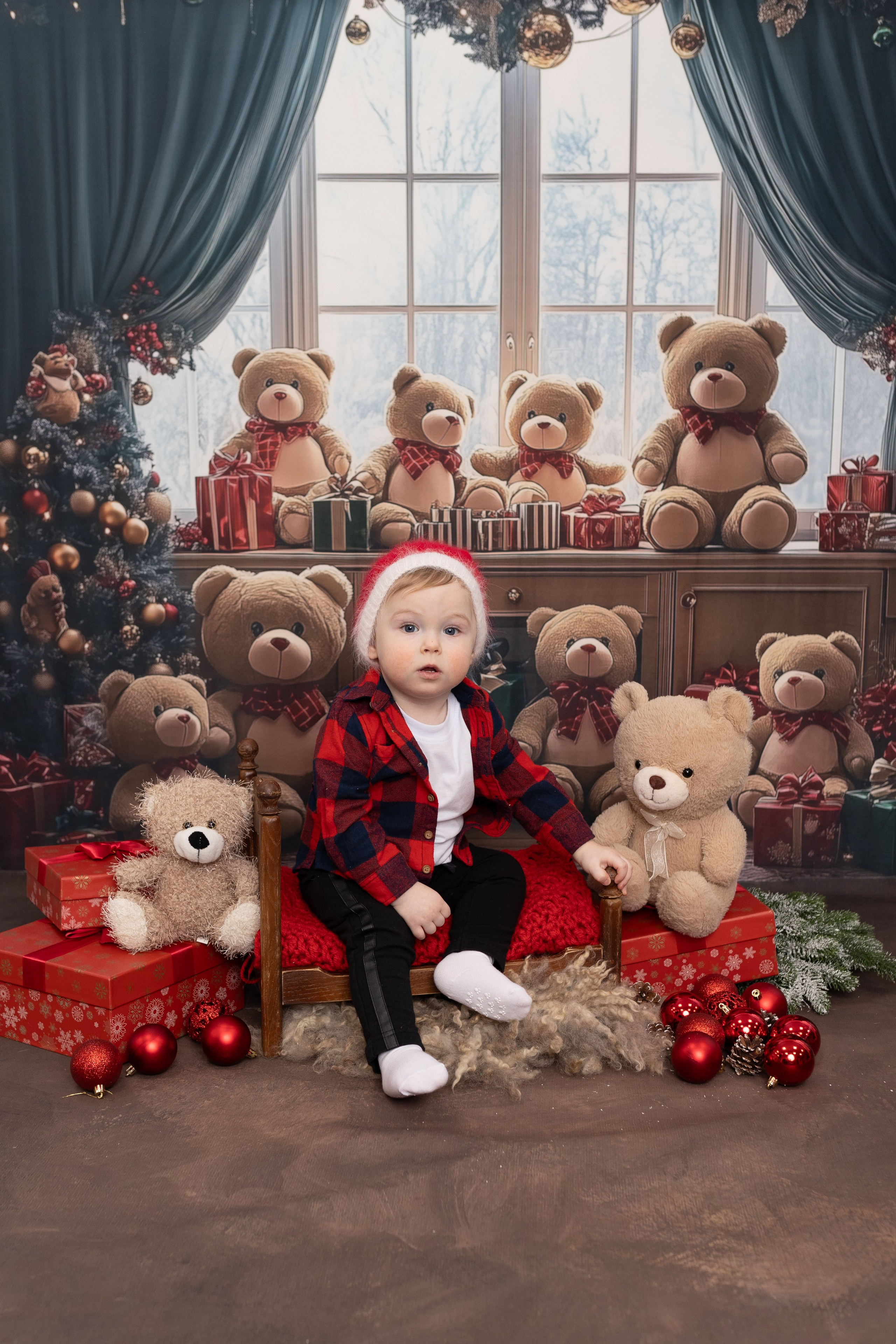 Новогодние детские. Фотограф новорожденных. Детский и семейный фотограф Марьяна Юдина