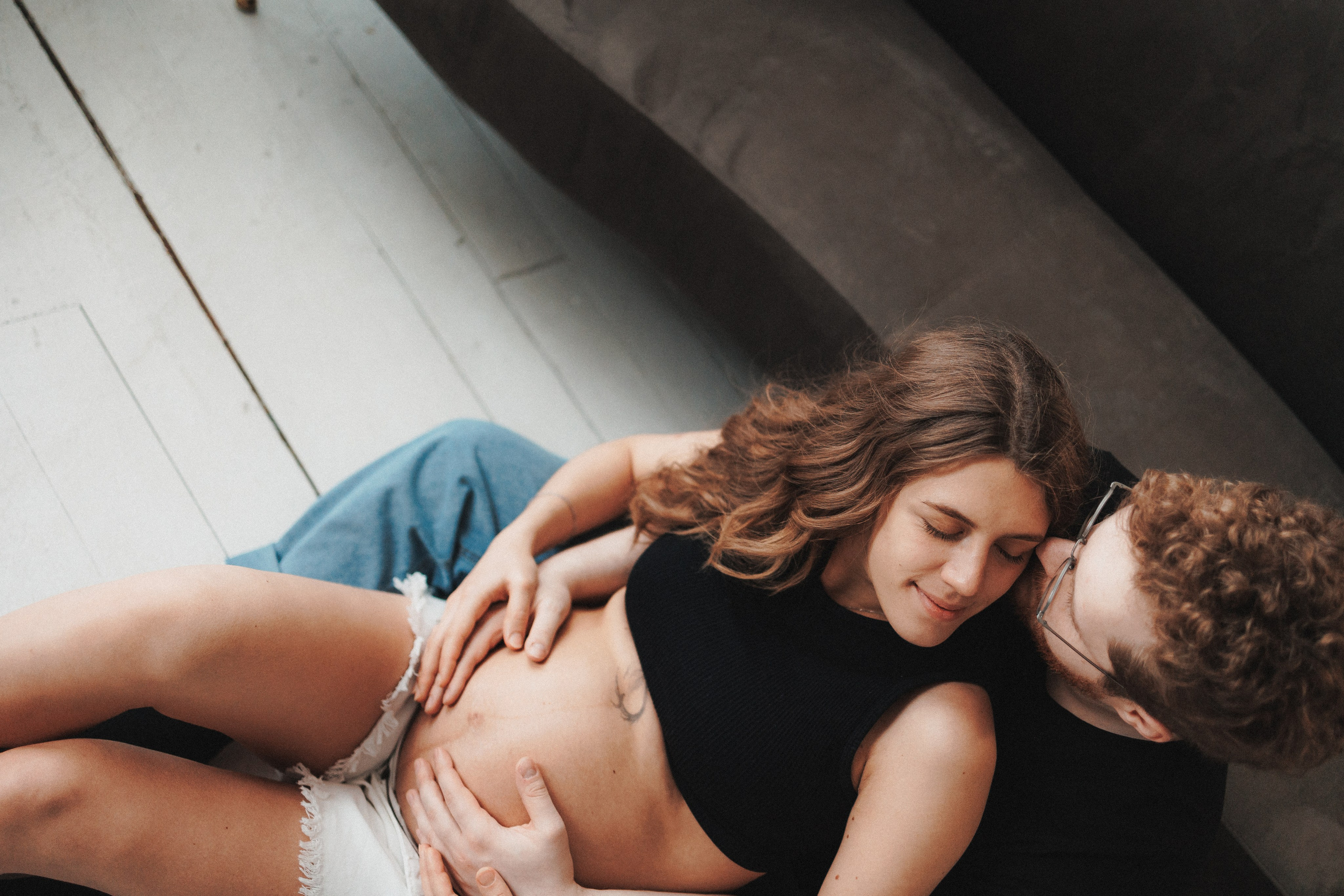 Любовь — это когда ты под сердцем носишь его ребенка. Фотограф Москва Светлана Кирюшина