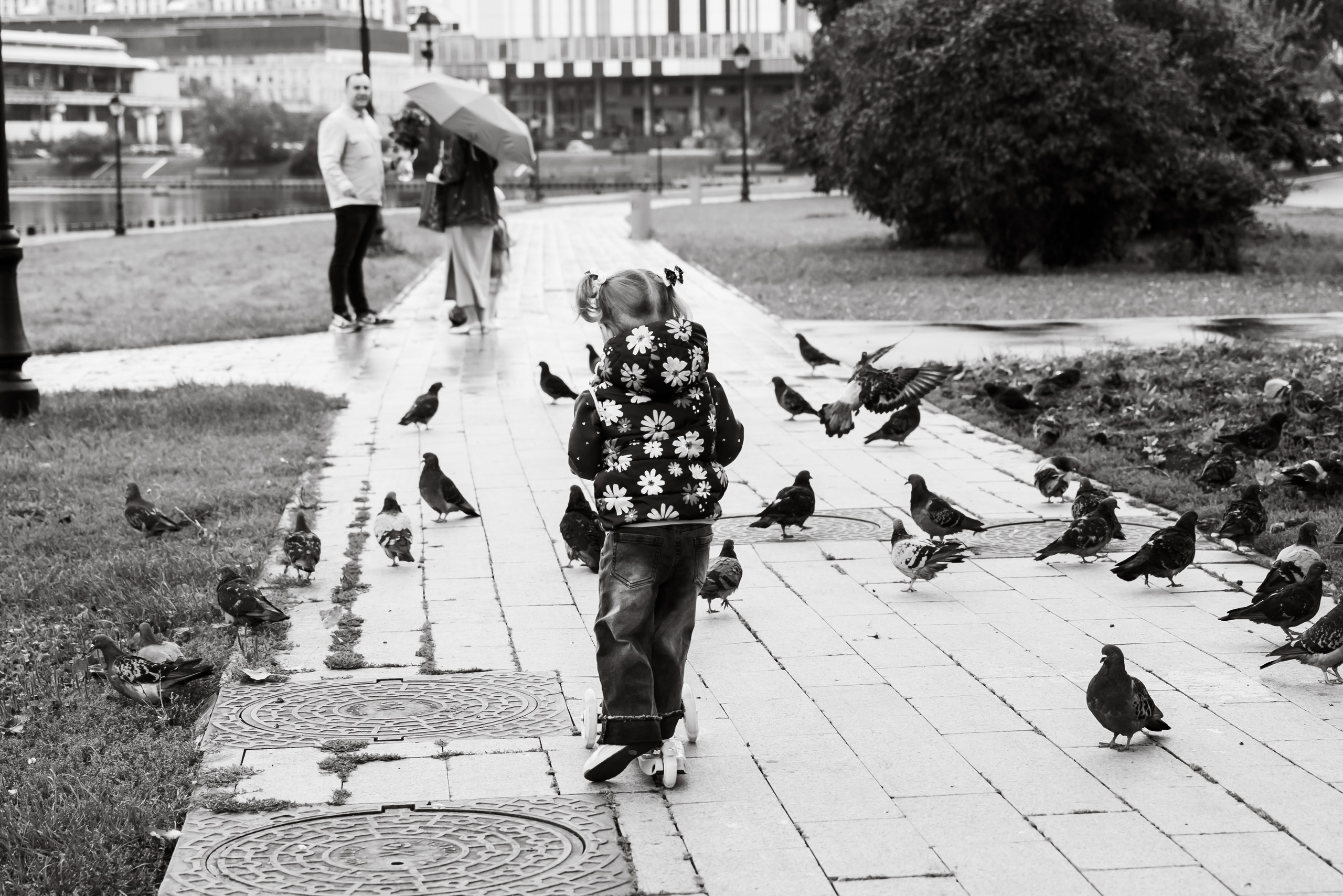 Прогулка у Останкино. Фотограф Ксения Огородова портфолио