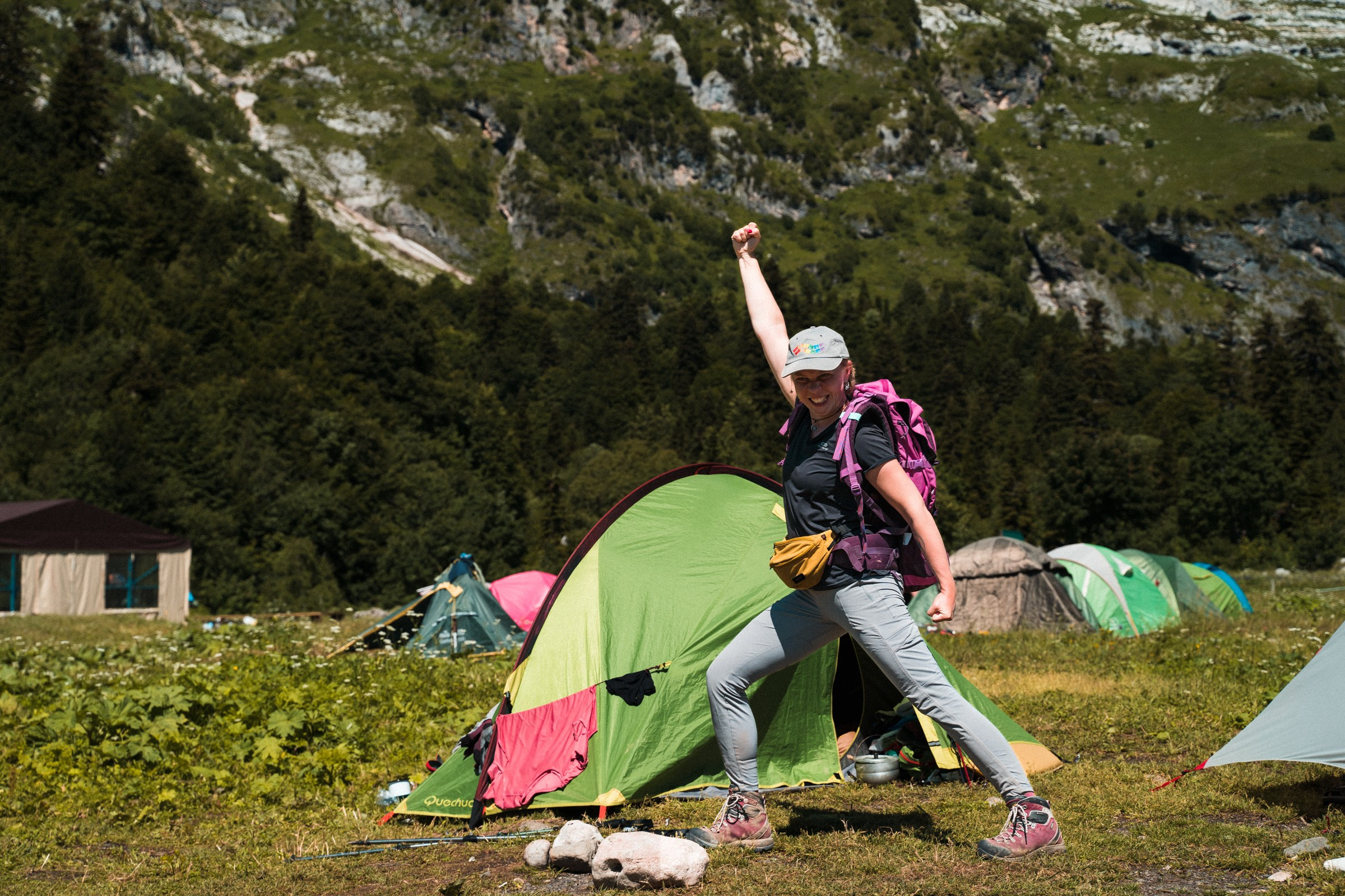 Адыгея. 30й маршрут. Фотограф в поход и восхождение на Эльбрус Игорь Косарев
