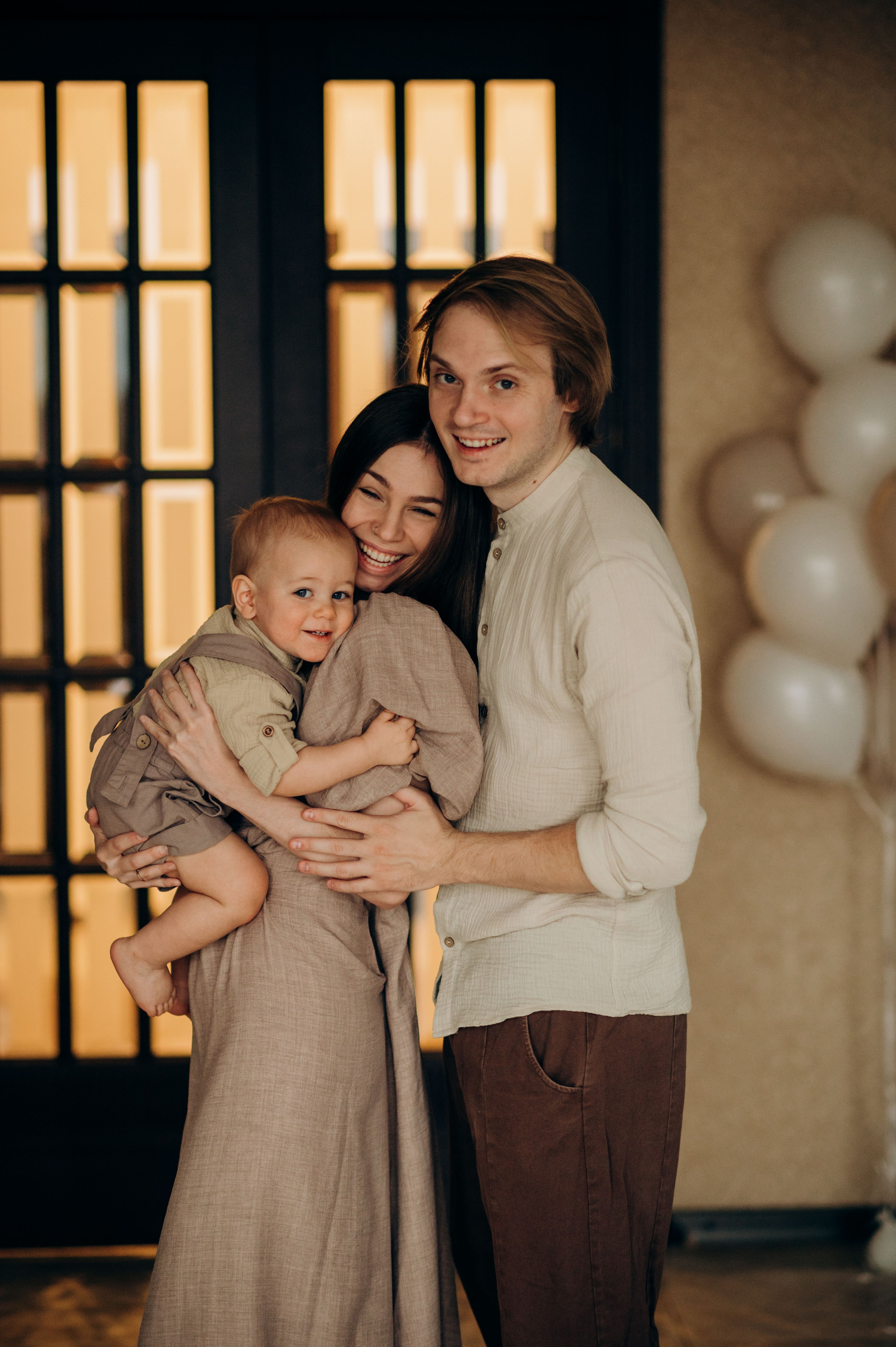 Домашняя фотосессия на годик. Семейный фотограф в Домодедово и Москве Елена Пичугина