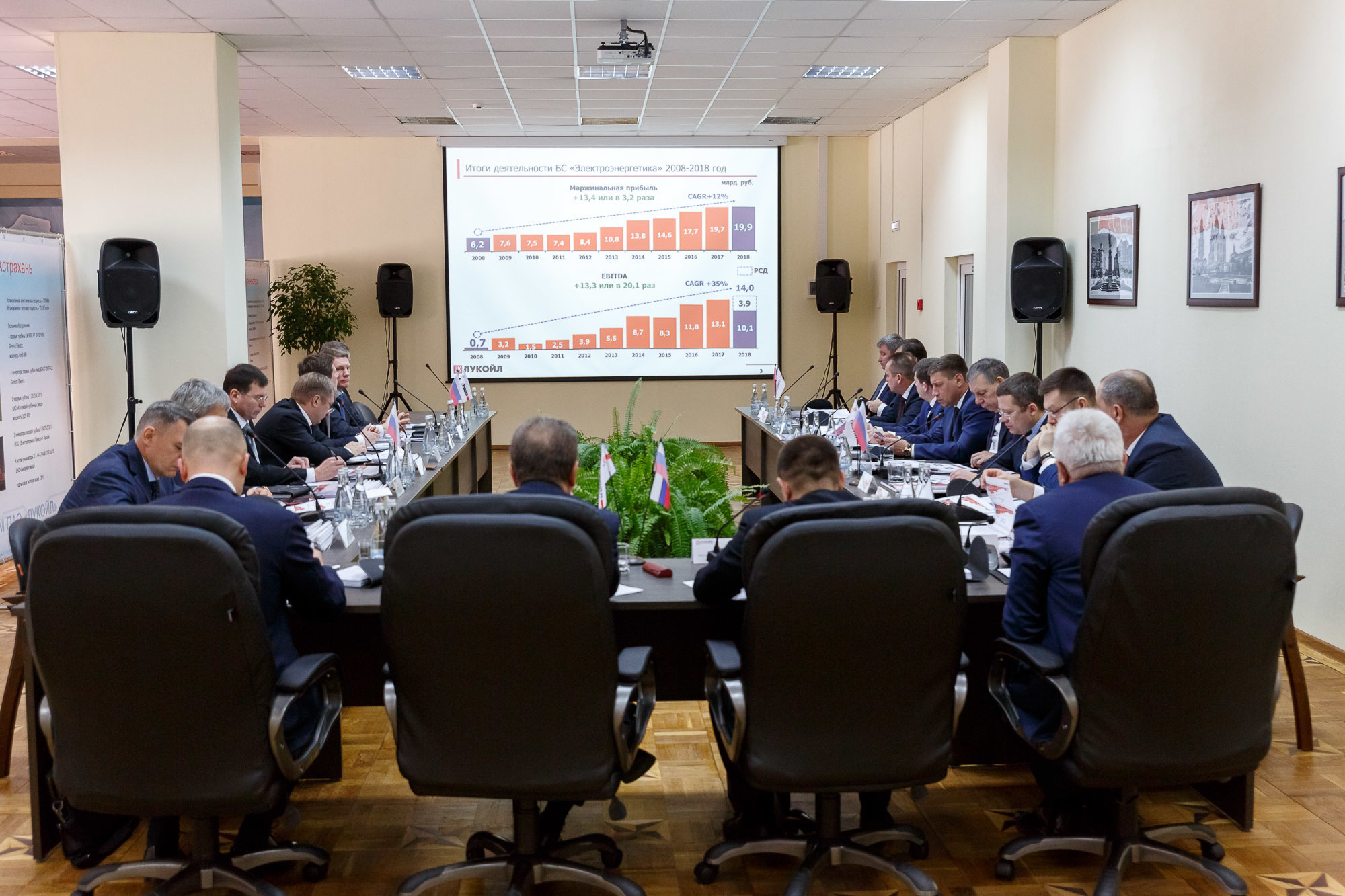 ООО "ЛУКОЙЛ-Астраханьэнерго" Совещание "Итоги деятельности предприятий сектора …. Фотограф в Астрахани